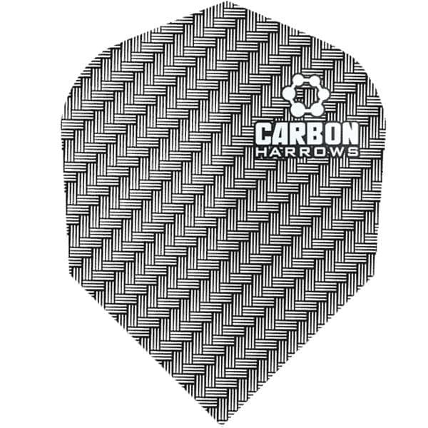 *Harrows Carbon Dart Flights - Standard Shape - Image 4