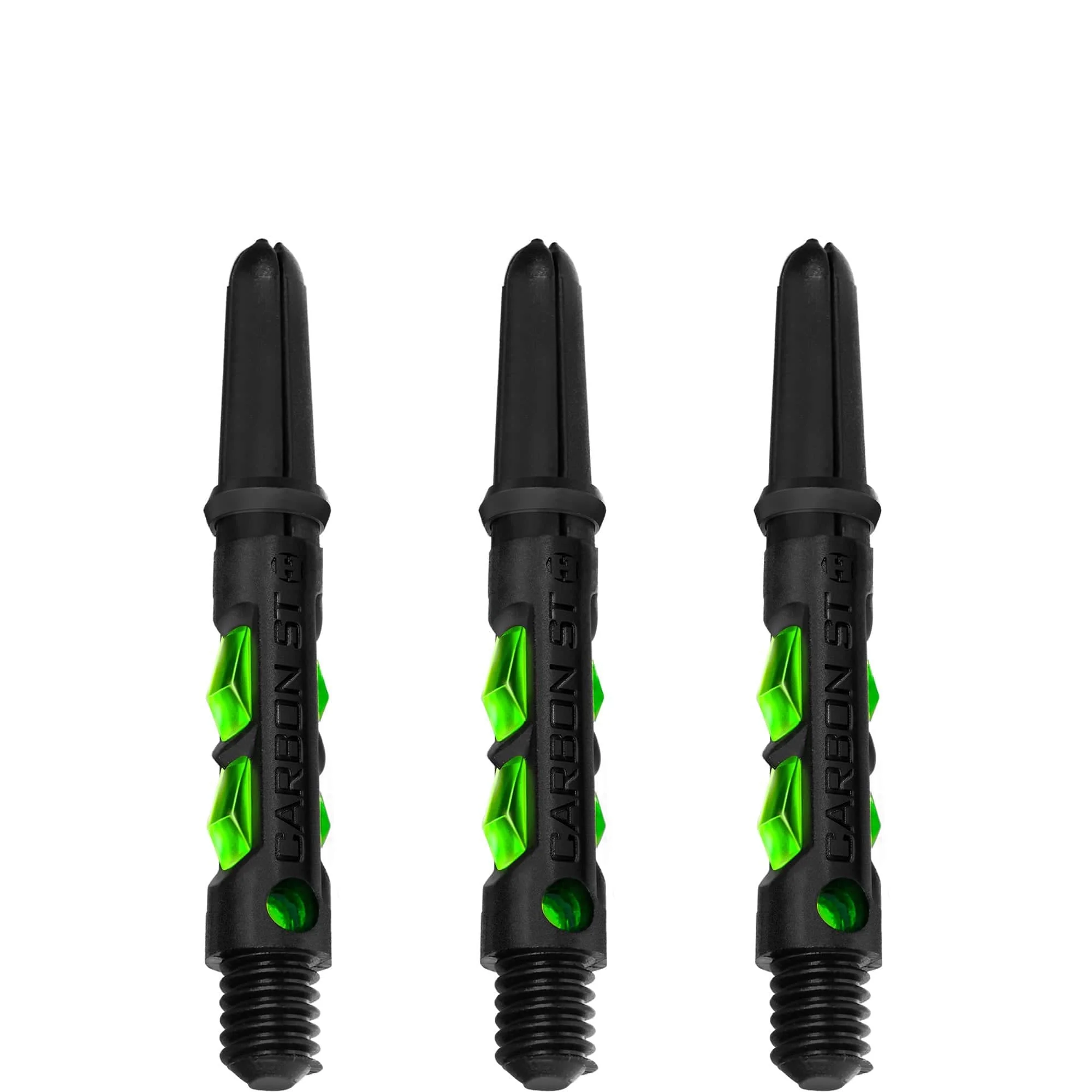 *Harrows Carbon ST Shafts - Dart Stems - Black & Green - Image 4