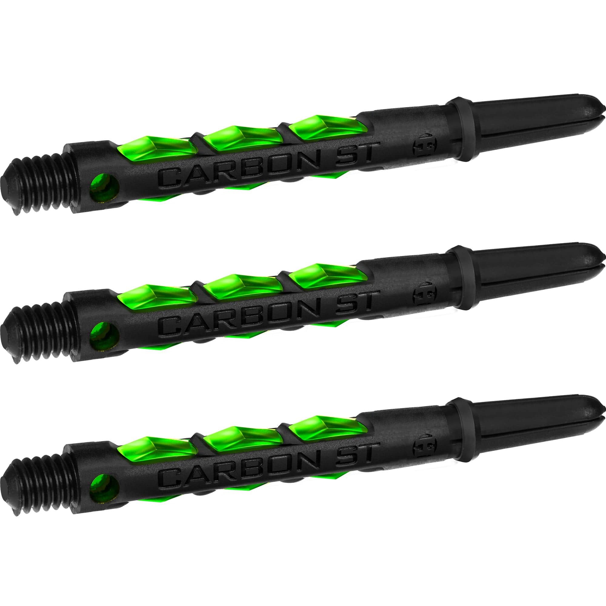 *Harrows Carbon ST Shafts - Dart Stems - Black & Green - Image 5