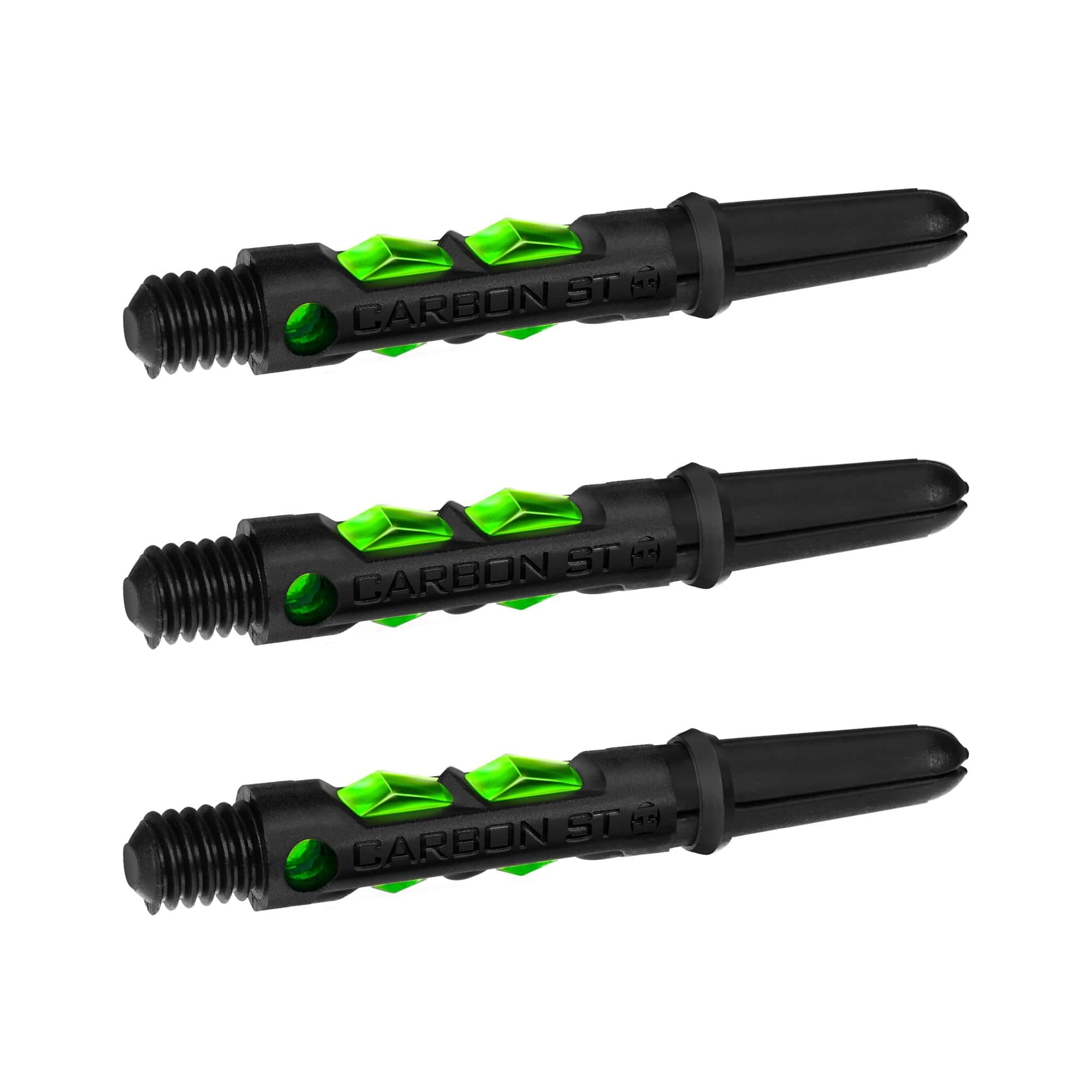 *Harrows Carbon ST Shafts - Dart Stems - Black & Green - Image 7