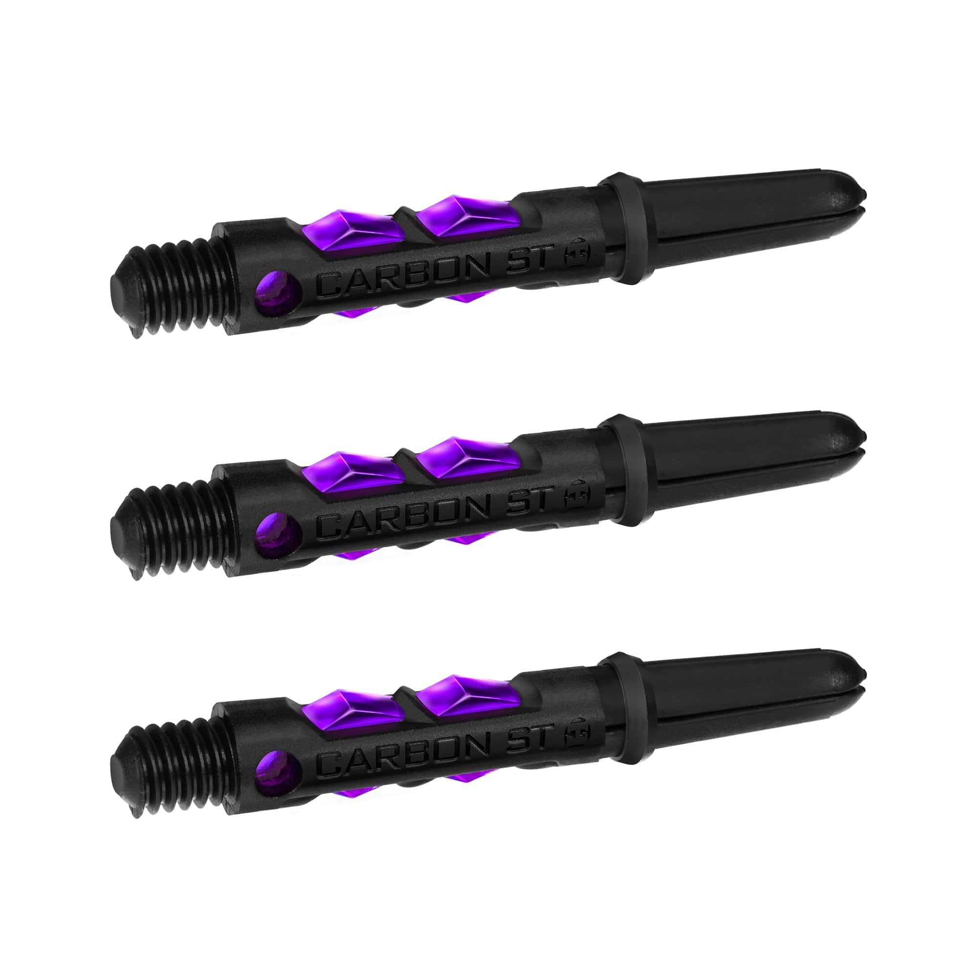 *Harrows Carbon ST Shafts - Dart Stems - Black & Purple - Image 7