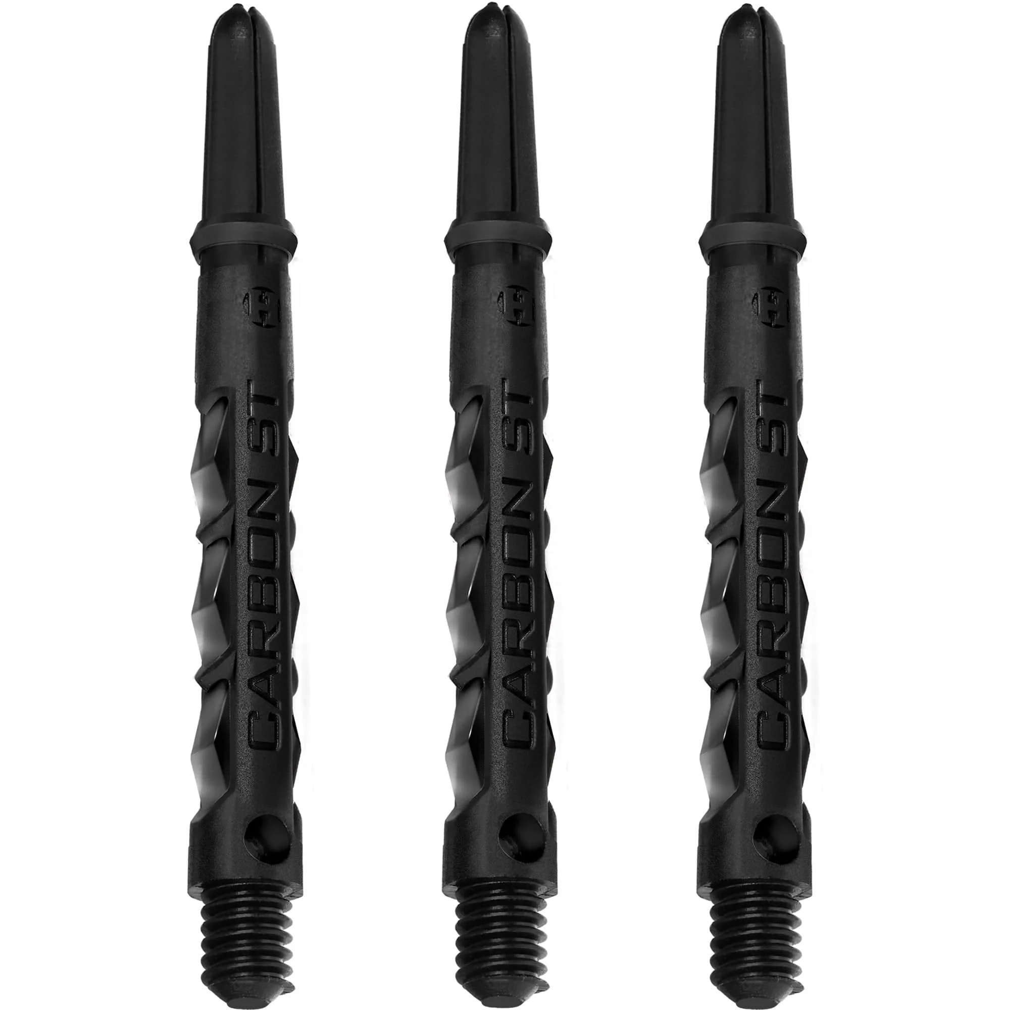 *Harrows Carbon ST Shafts - Dart Stems - Black & Smokey - Image 2