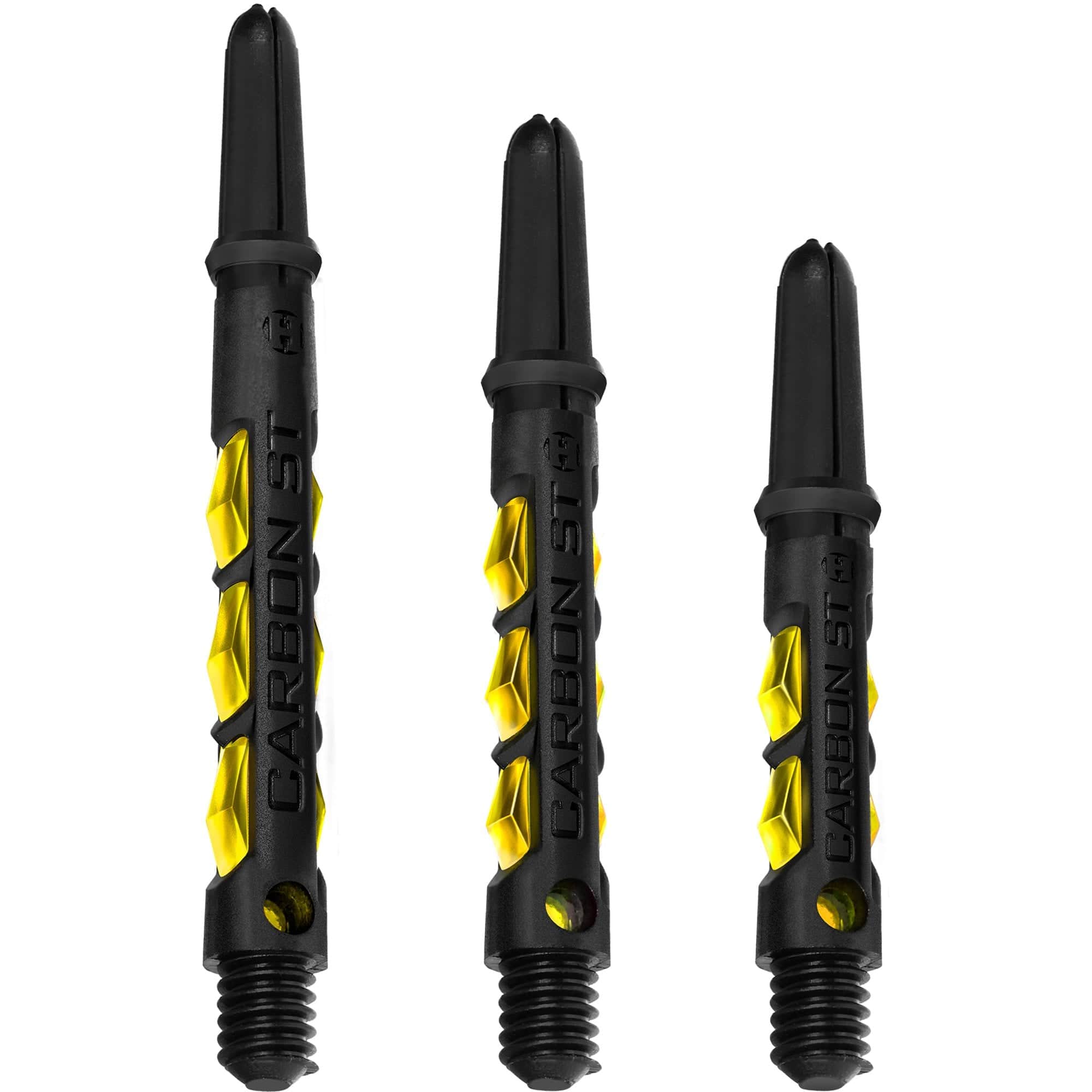 *Harrows Carbon ST Shafts - Dart Stems - Black & Yellow