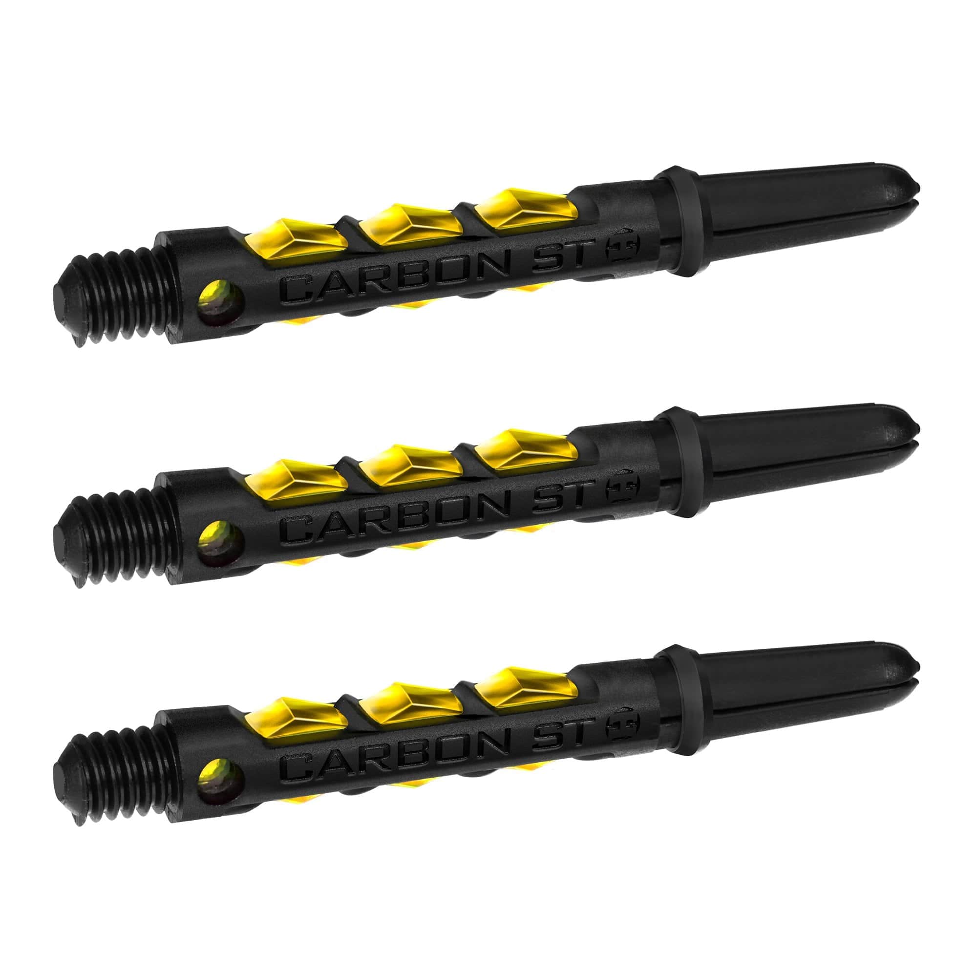*Harrows Carbon ST Shafts - Dart Stems - Black & Yellow - Image 6