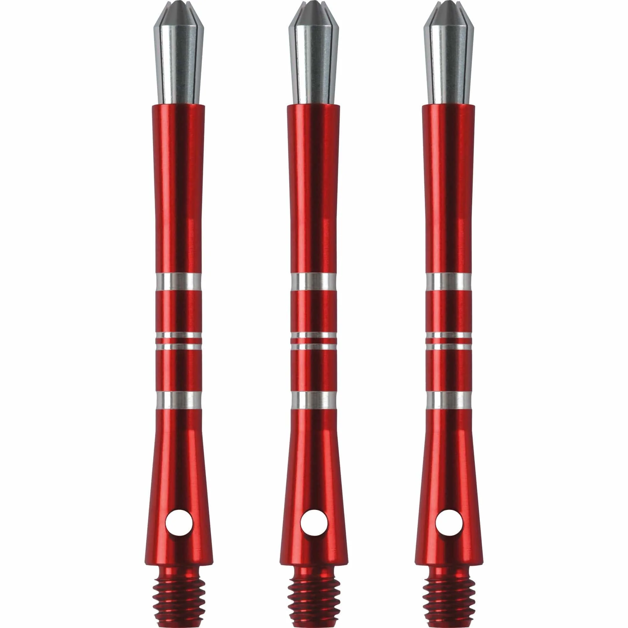 *Harrows Colette Shafts - Aluminium Stems - Red - Image 2