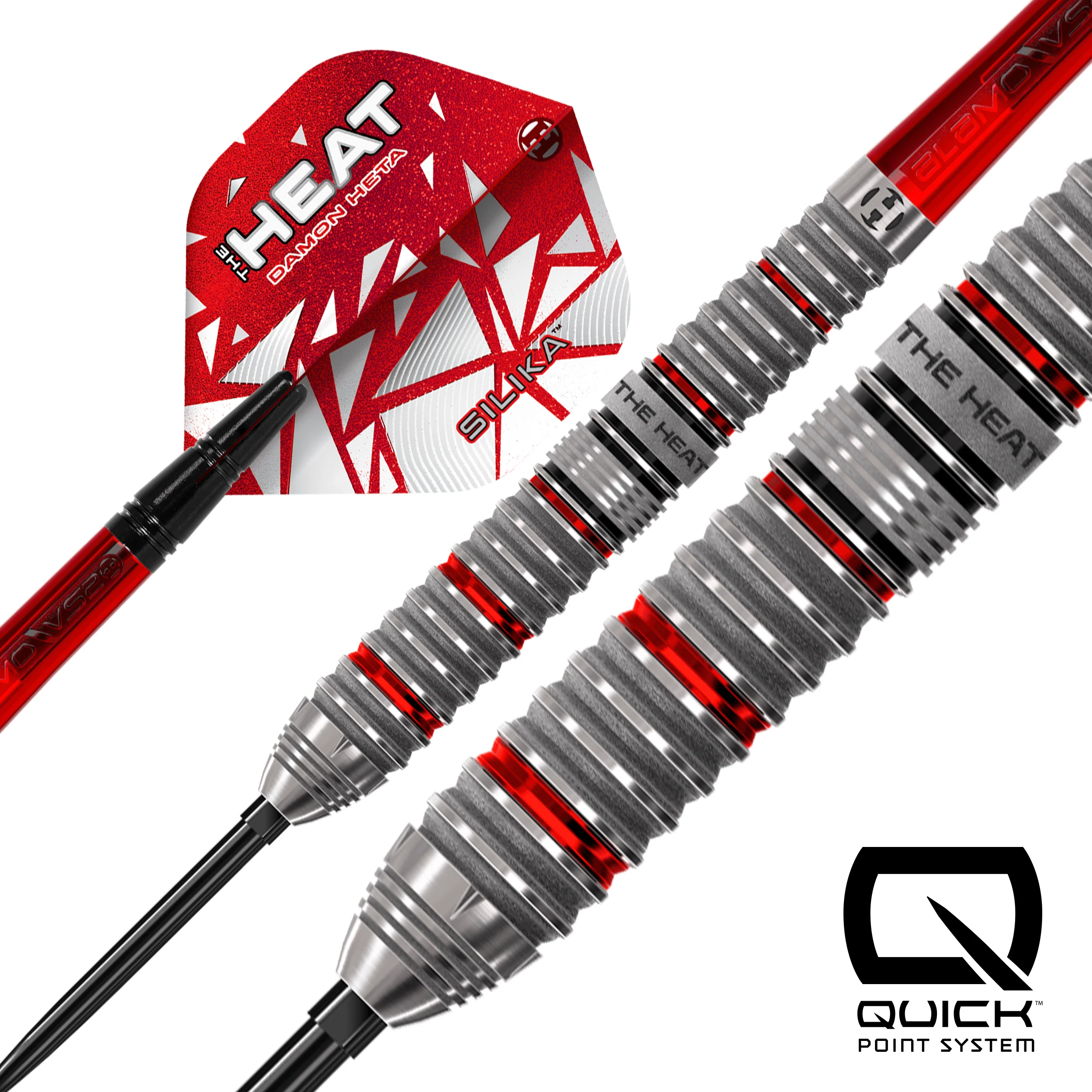 Harrows Damon Heta Darts - Steel Tip - 90% Tungsten - Series 4 - Image 3