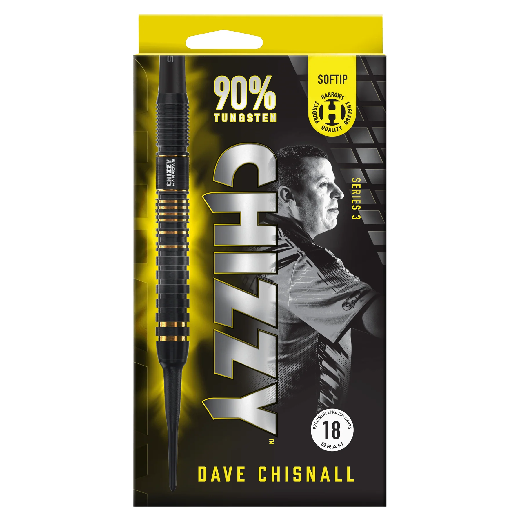 *Harrows Dave Chisnall Darts - Chizzy - Soft Tip - 90% Tungsten - Series 3 - Image 6