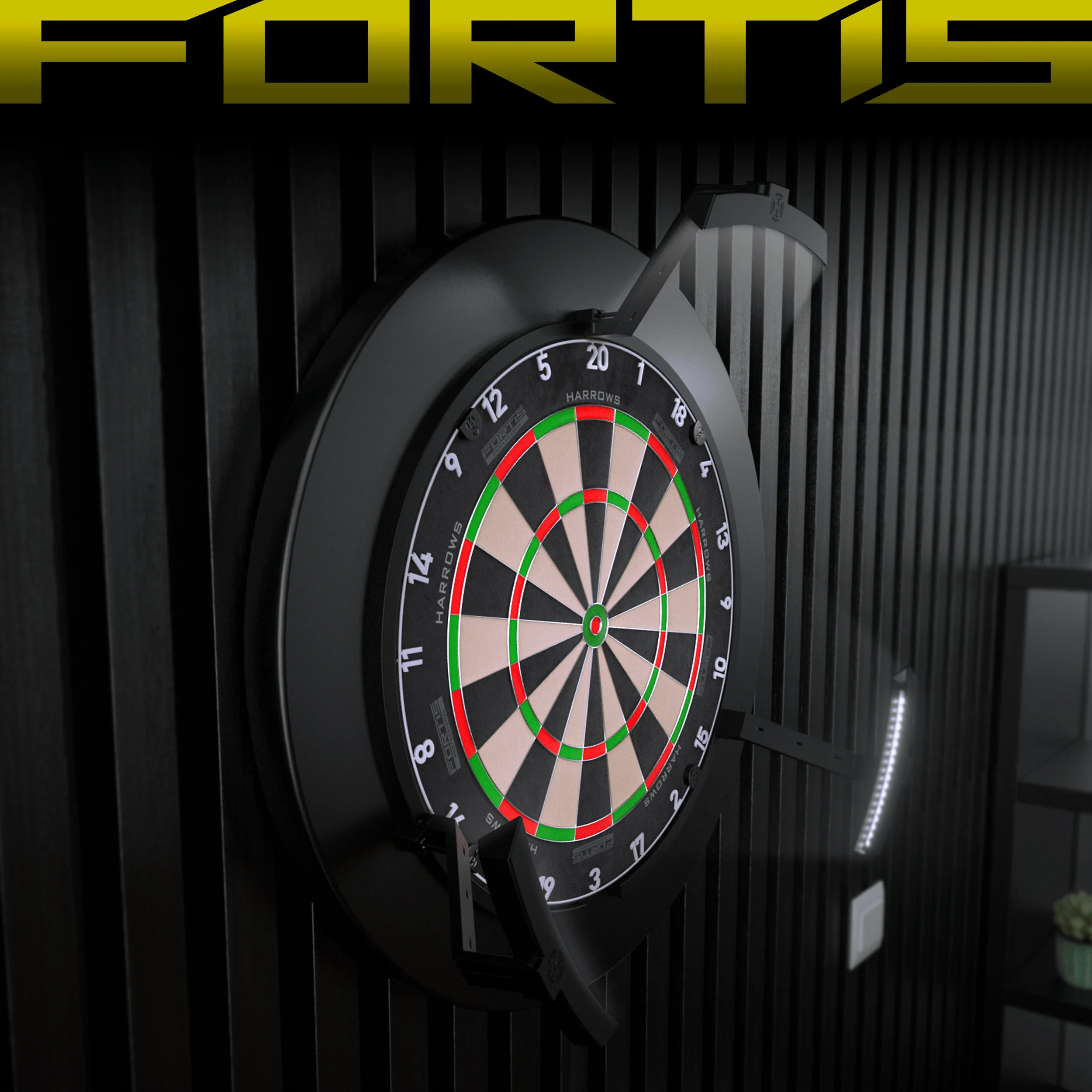 Harrows Fortis Dartboard - Professional - 360 Branding - Image 10