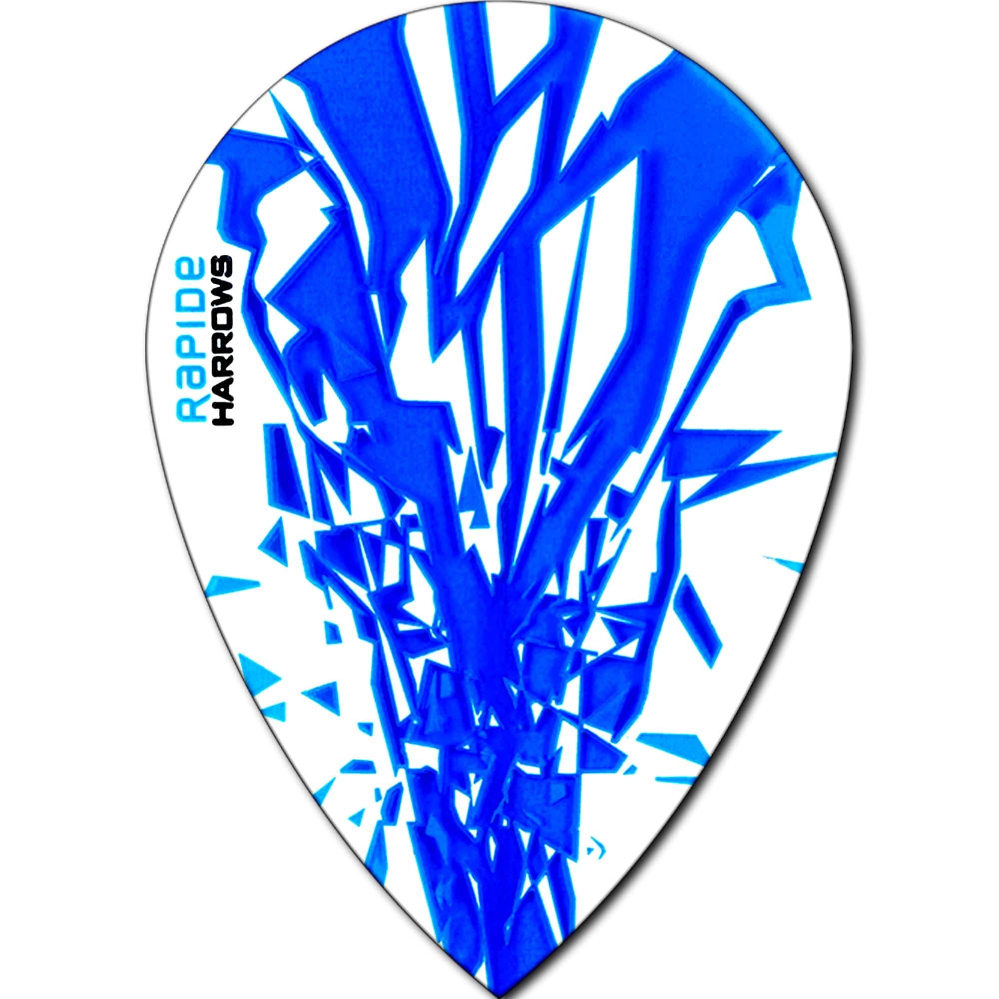 *Harrows Rapide Dart Flights - Pear Shape - 100 Micron - Image 3