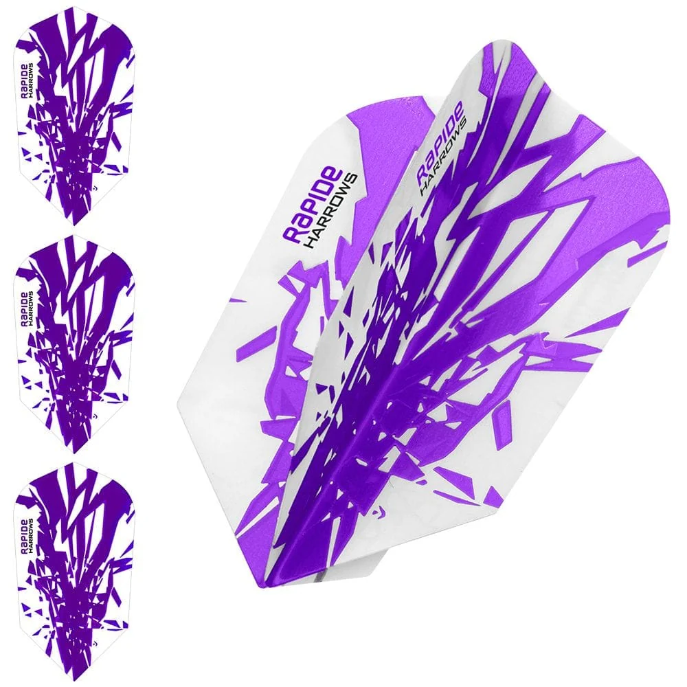 *Harrows Rapide Dart Flights - Slim Shape - 100 Micron - Image 11
