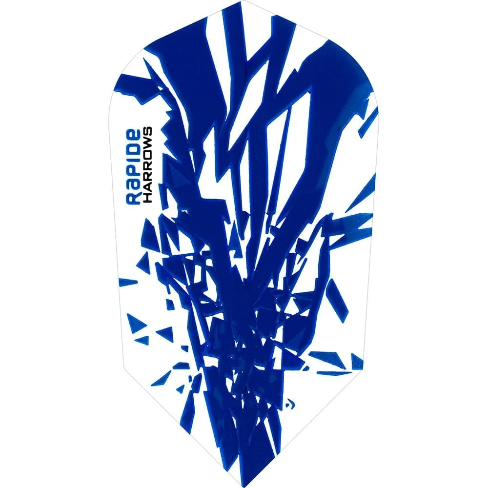 *Harrows Rapide Dart Flights - Slim Shape - 100 Micron - Image 4