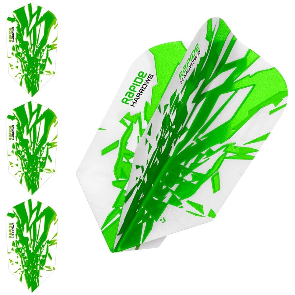 *Harrows Rapide Dart Flights - Slim Shape - 100 Micron - Image 5