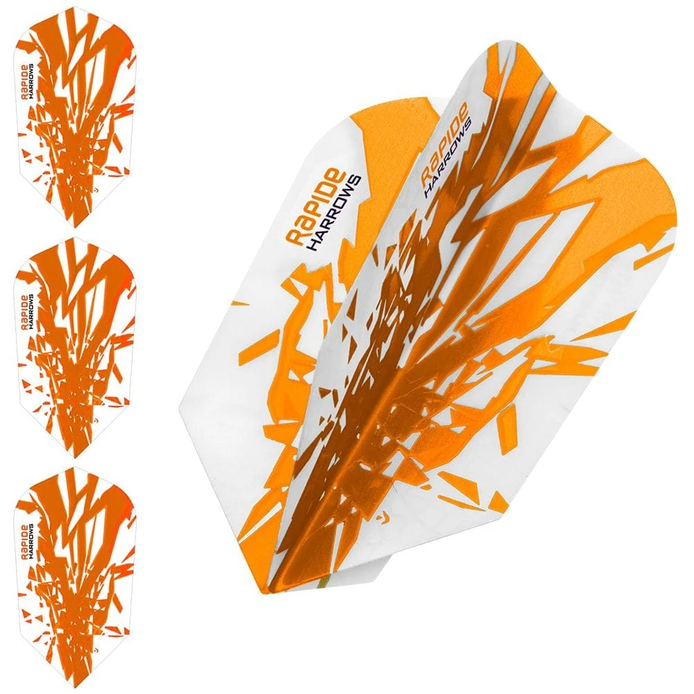 *Harrows Rapide Dart Flights - Slim Shape - 100 Micron - Image 7