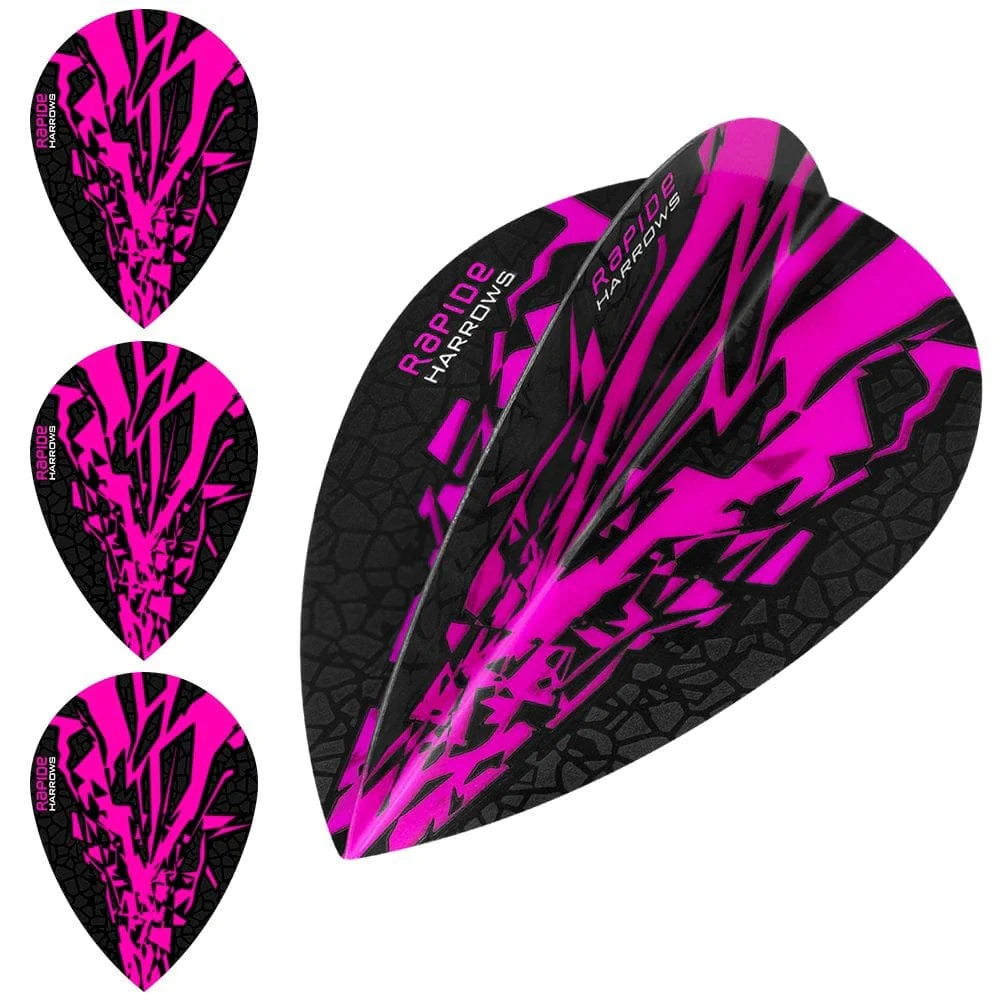 *Harrows Rapide X Dart Flights - Pear Shape - Rapide-X - Image 11