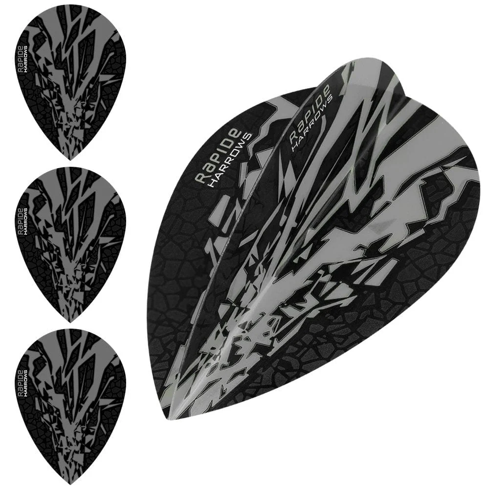 *Harrows Rapide X Dart Flights - Pear Shape - Rapide-X - Image 17