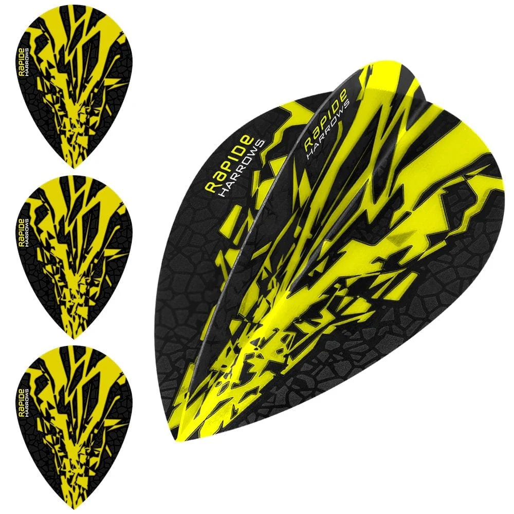 *Harrows Rapide X Dart Flights - Pear Shape - Rapide-X - Image 19