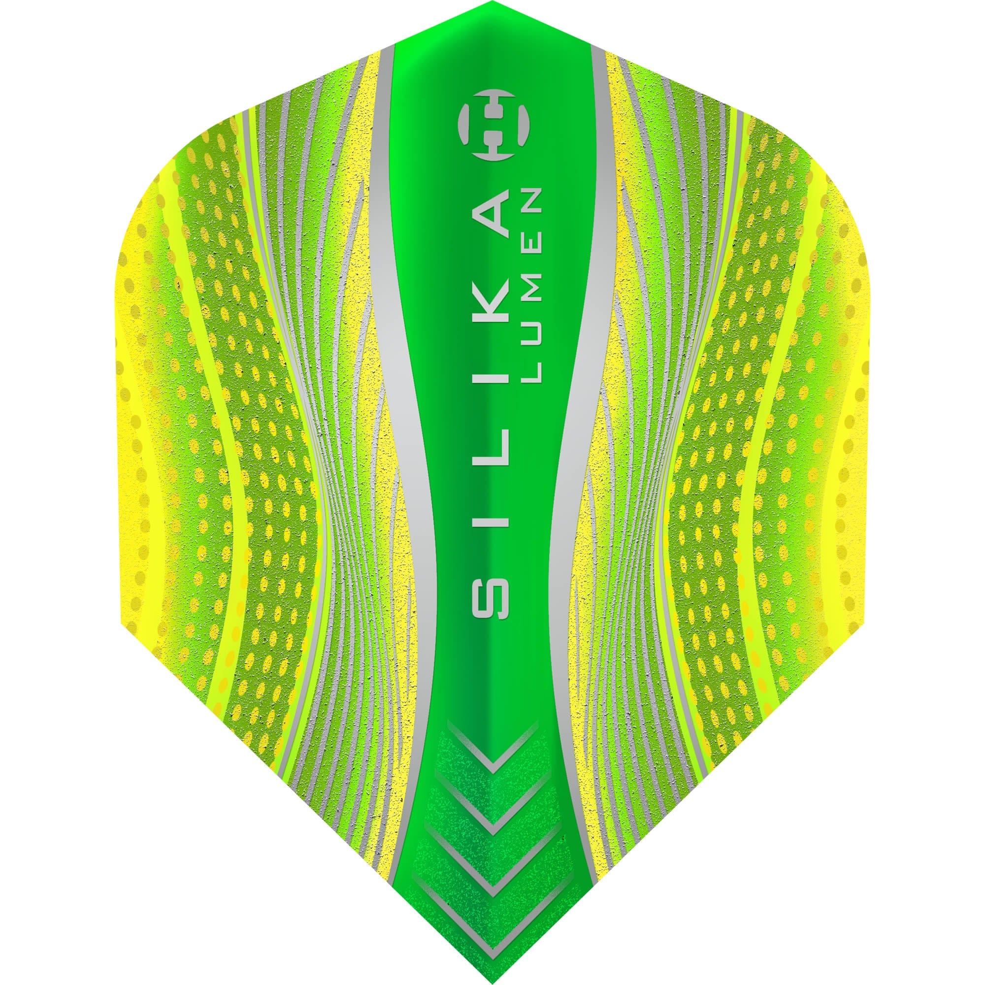 *Harrows Silika Dart Flights - Tough Crystaline Coated - Std - No6 - Lumen - Image 2