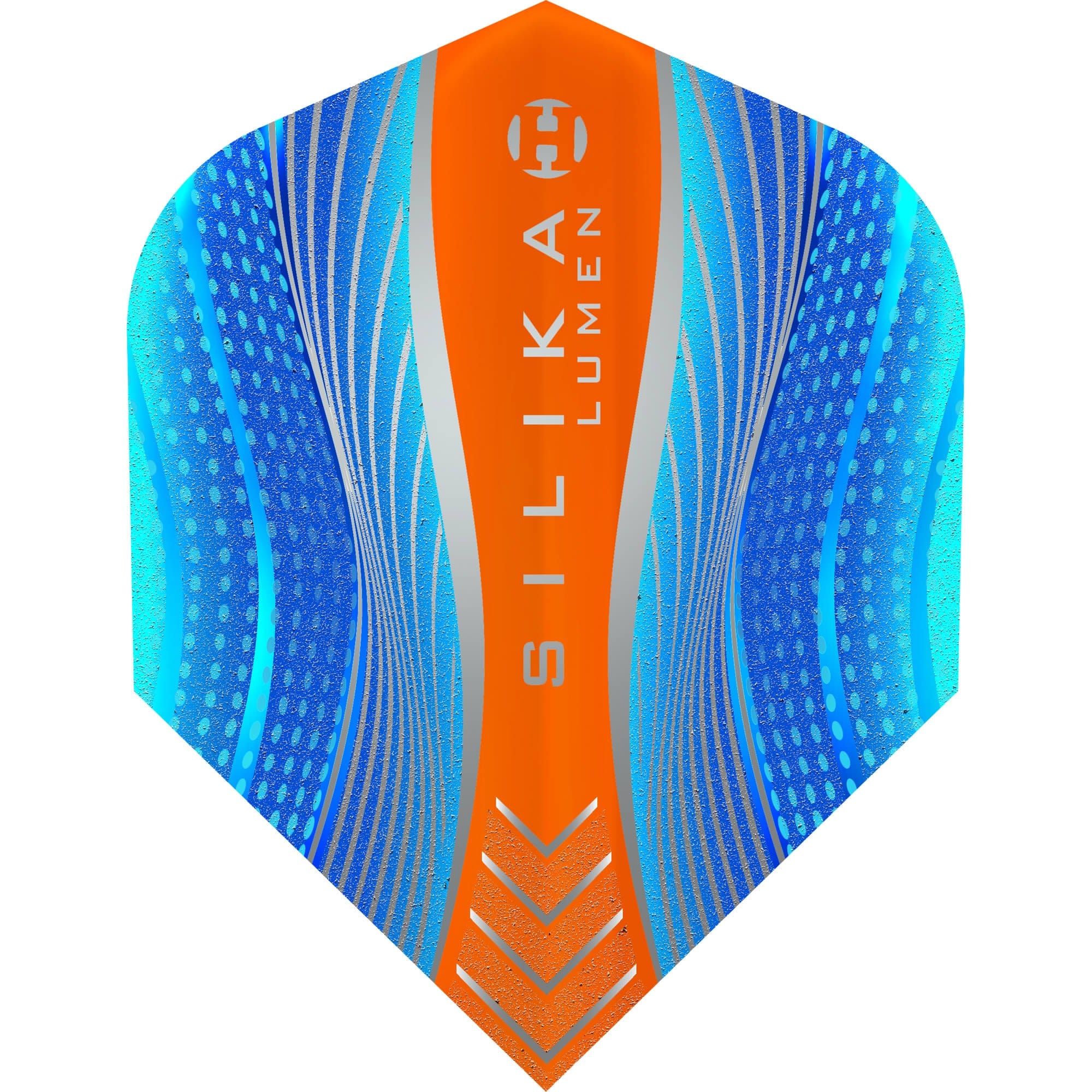 *Harrows Silika Dart Flights - Tough Crystaline Coated - Std - No6 - Lumen Mix - Image 3