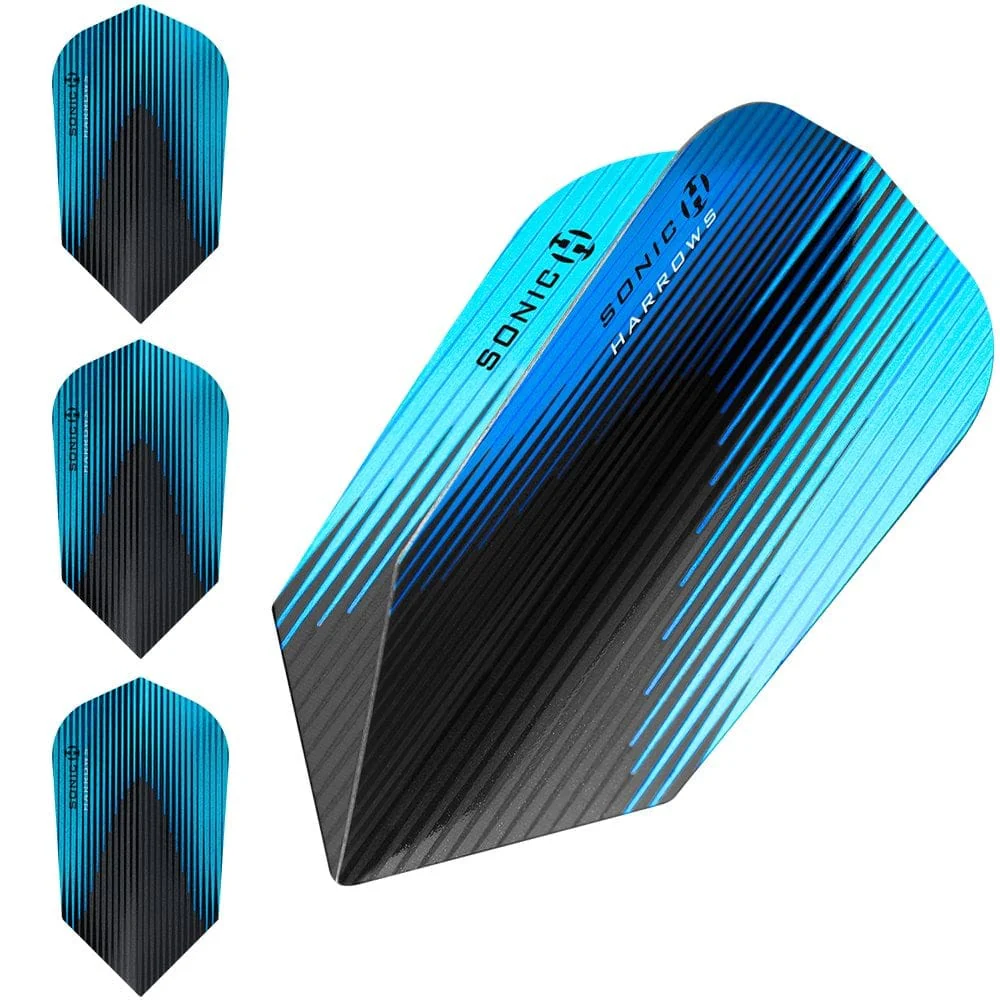 *Harrows Sonic X Dart Flights - Slim Shape - Sonic-X - Image 2