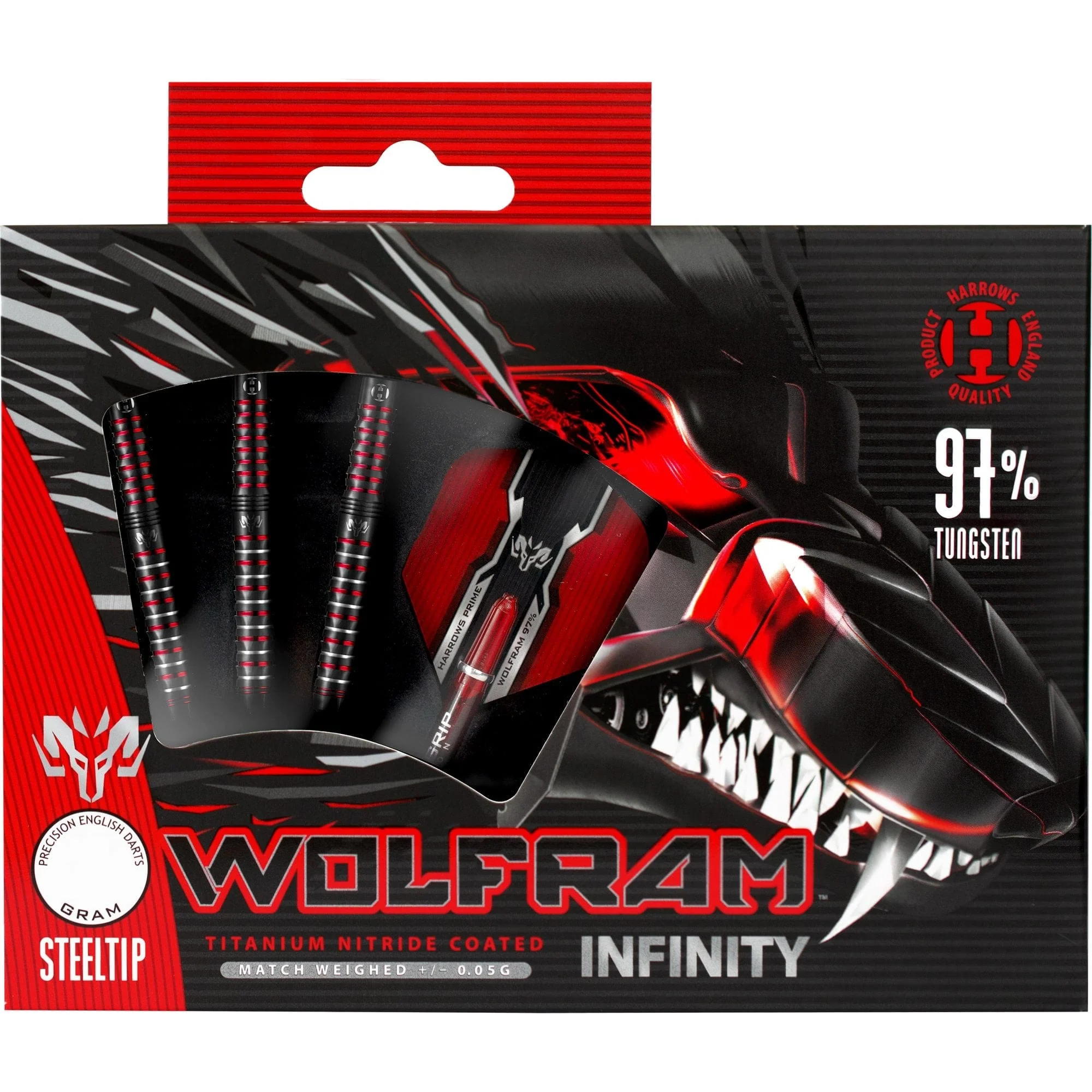 *Harrows Wolfram Infinity Darts - Steel Tip Tungsten - Image 5