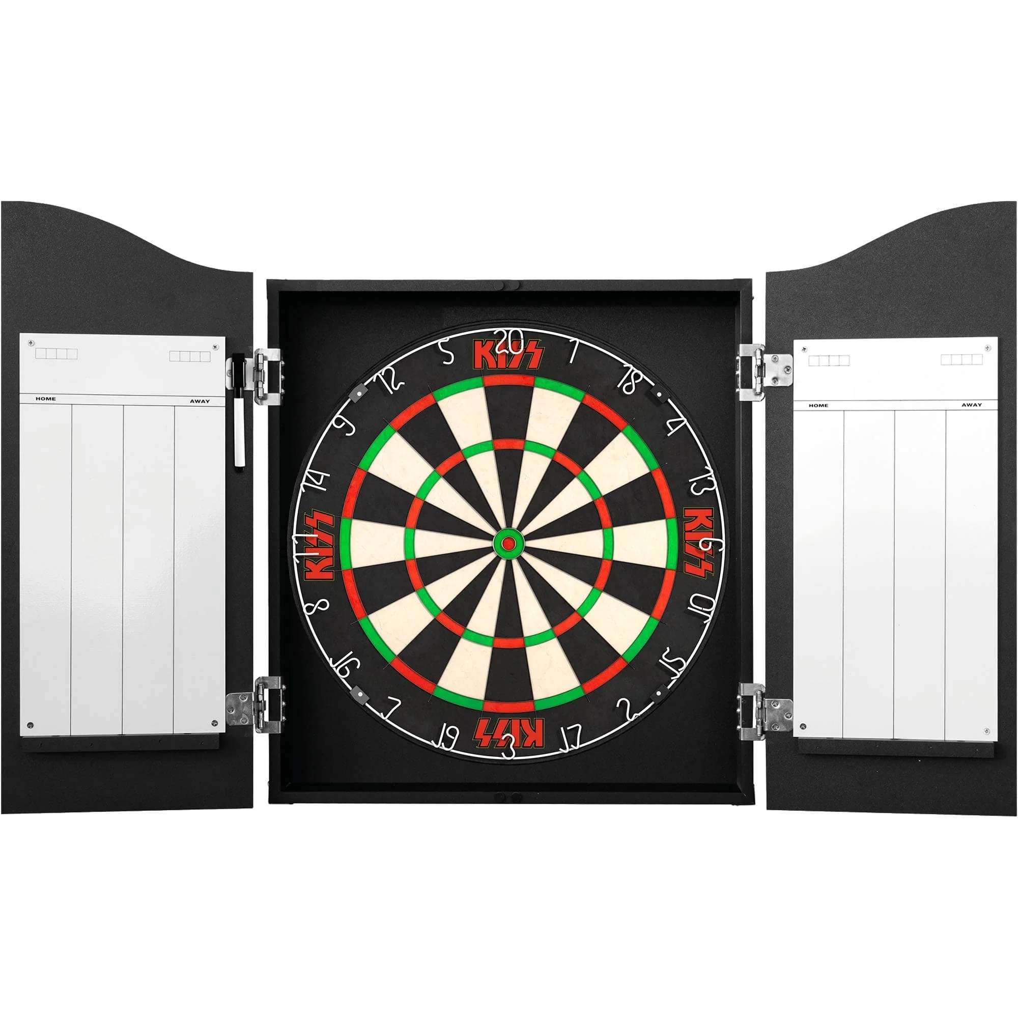 Kiss Dartboard Cabinet - Official Licensed - C2 - Premium Black - Love Gun - Image 3