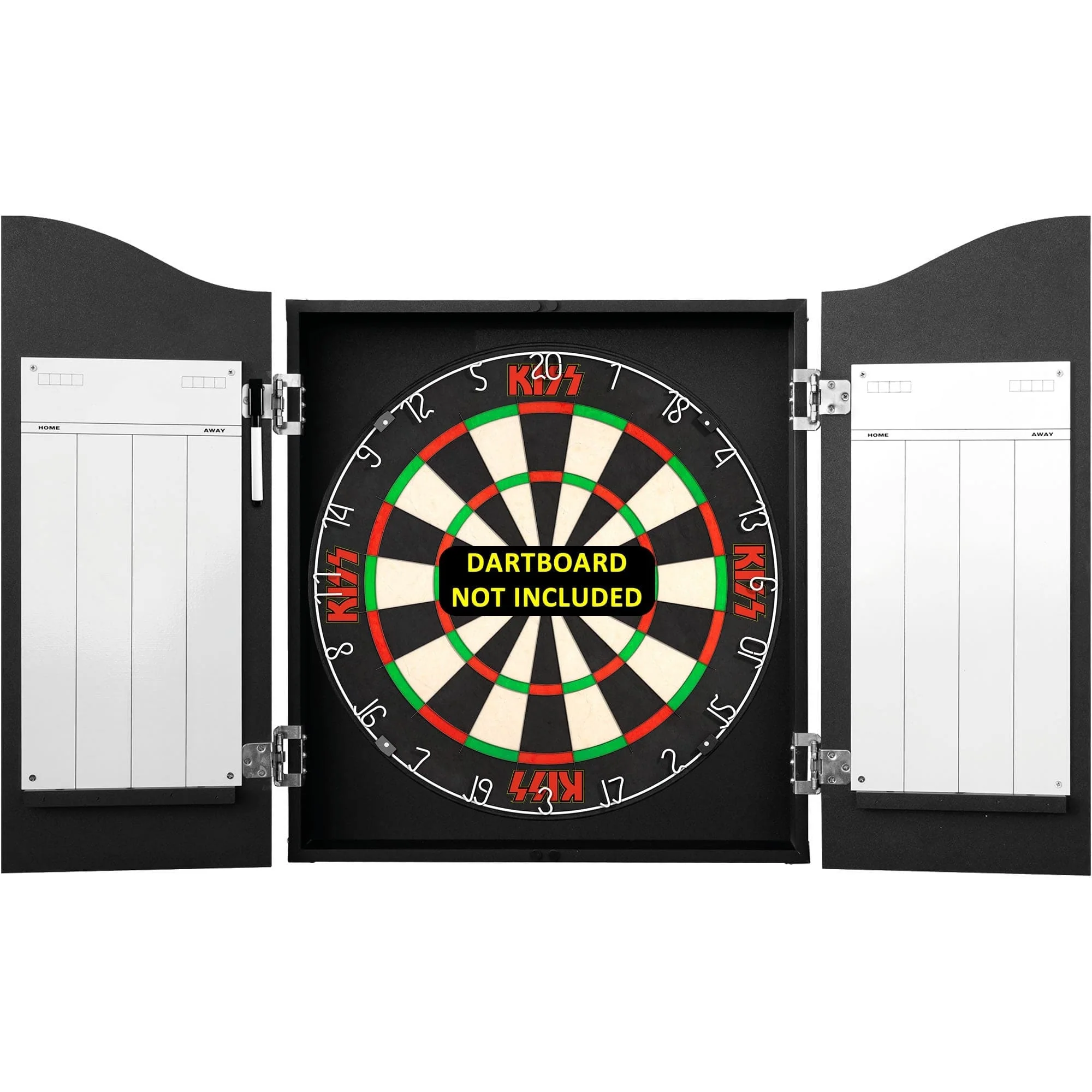 Kiss Dartboard Cabinet - Official Licensed - C3 - Premium Black - Smoke Stage - Image 4