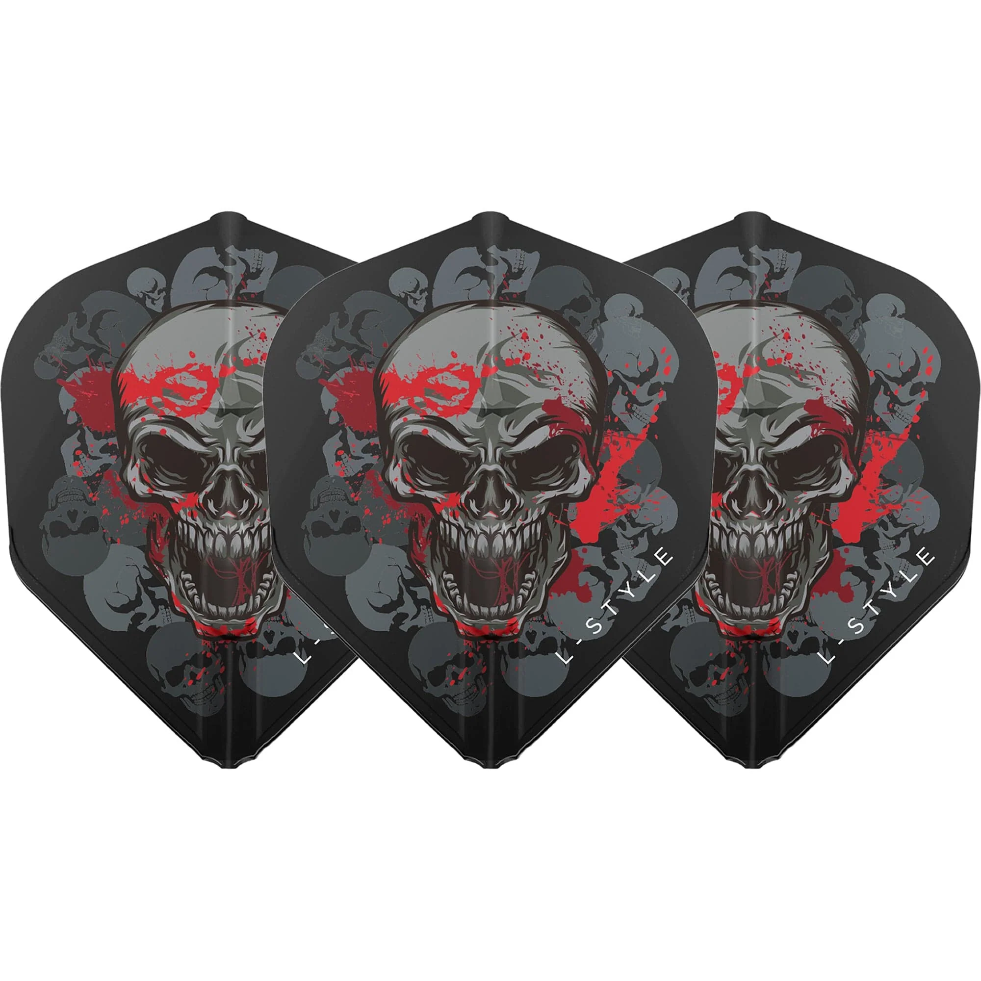 L-Style - EZ L-Flights - Integrated Champagne Ring - L3EZ - Ryan Searle V2 - Black - Skull - Image 2