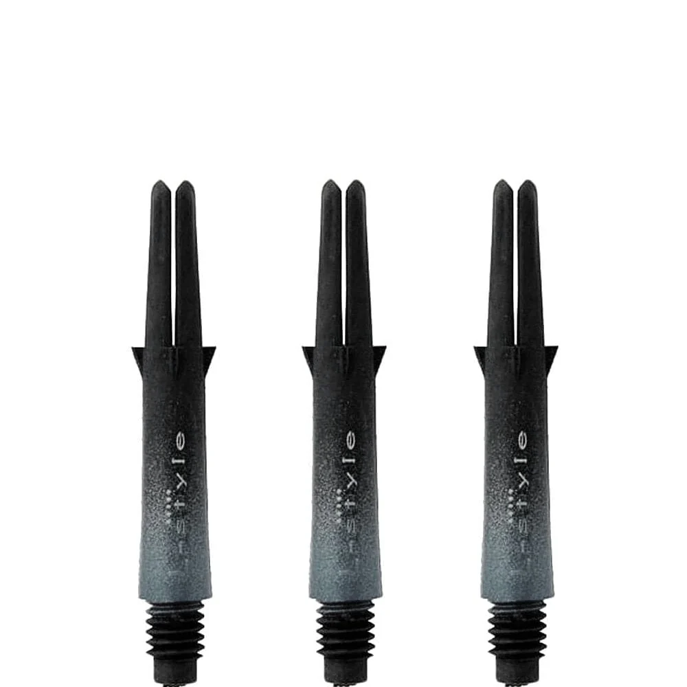 *L-Style - L Shafts - Carbon Two Tone - Black and Silver - Short - Image 3