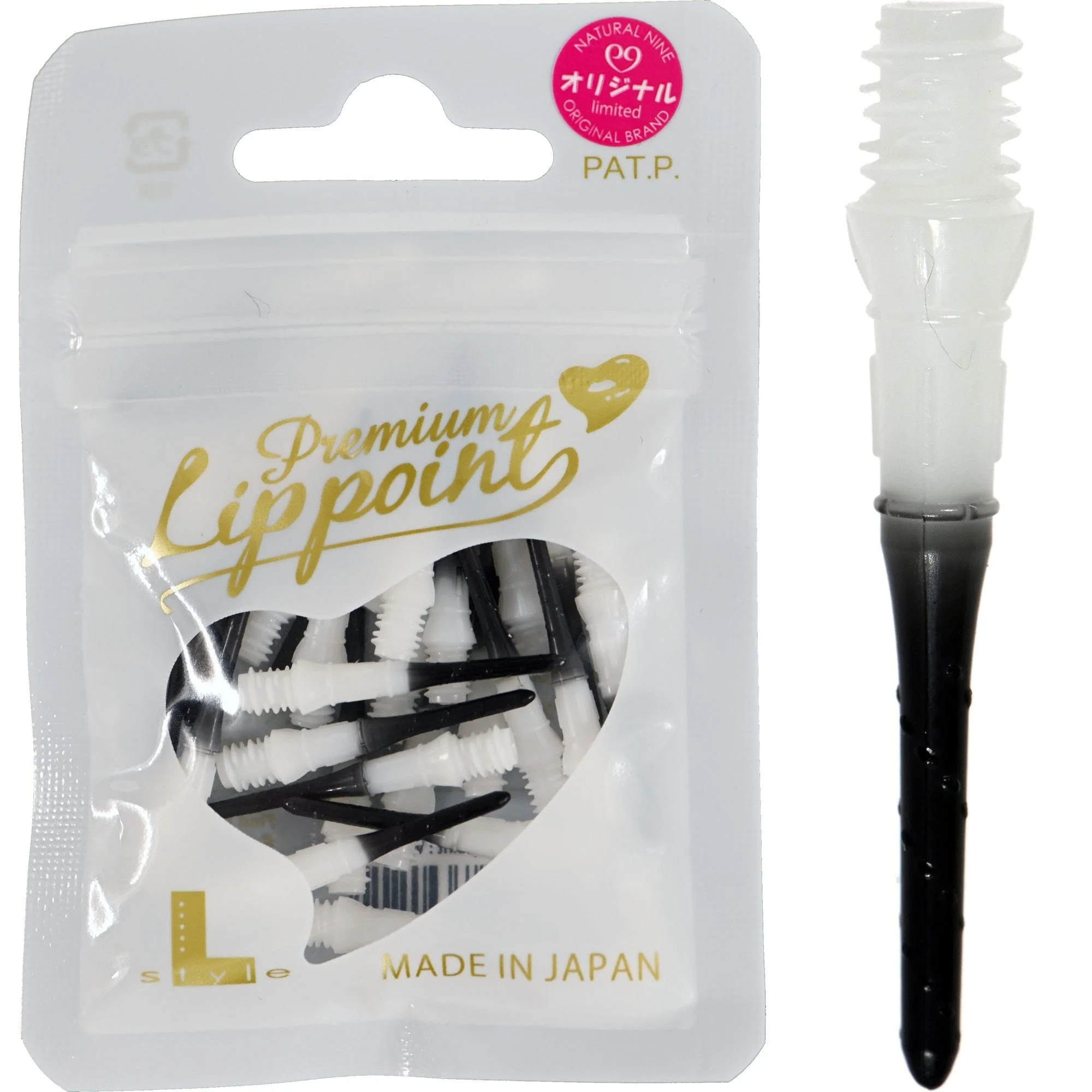 L-Style N9 - Lip Points Two Tone - Spare Tips - 2ba - Pack 30 - Image 2