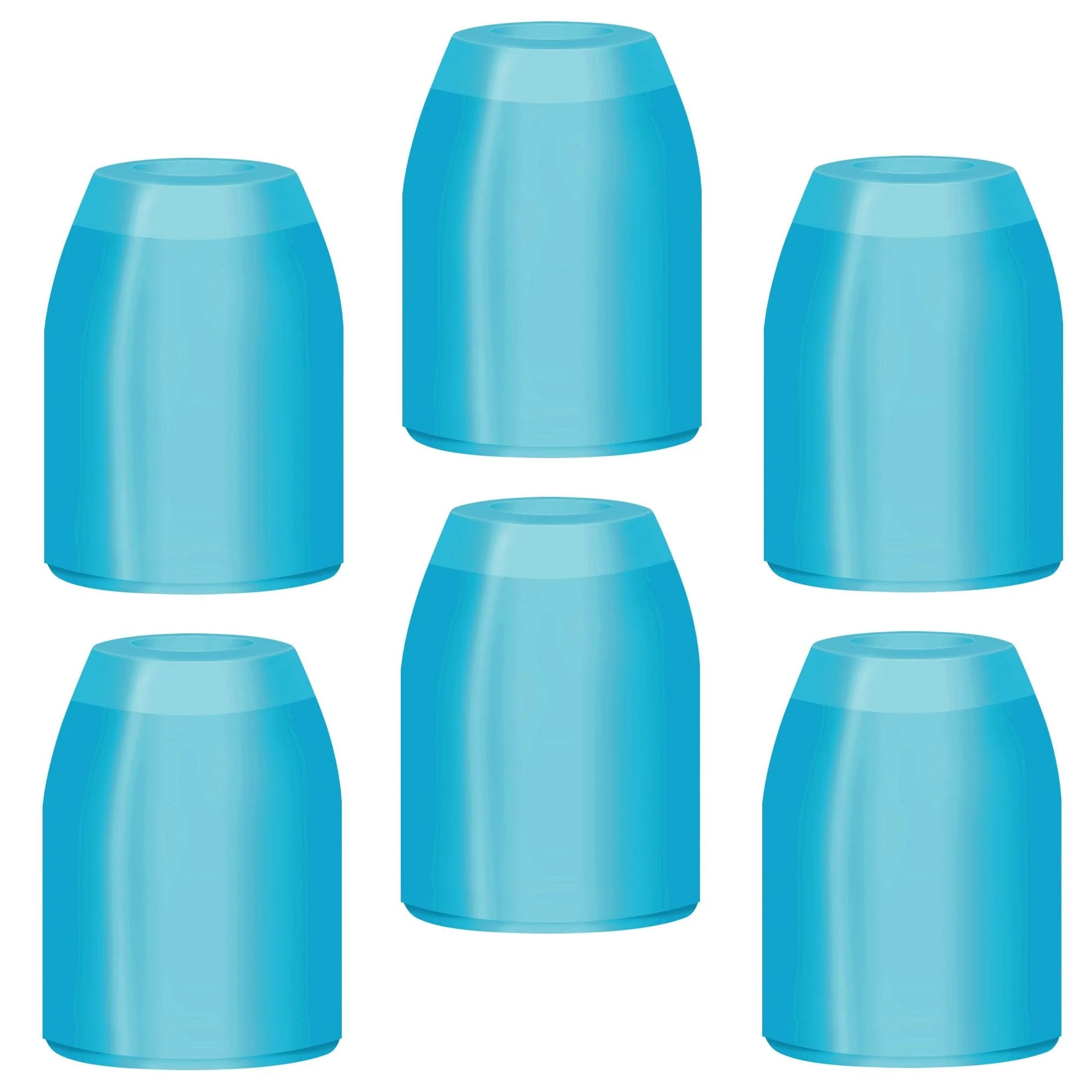 L-Style - Standard Champagne Rings - Pack 6 - Image 2