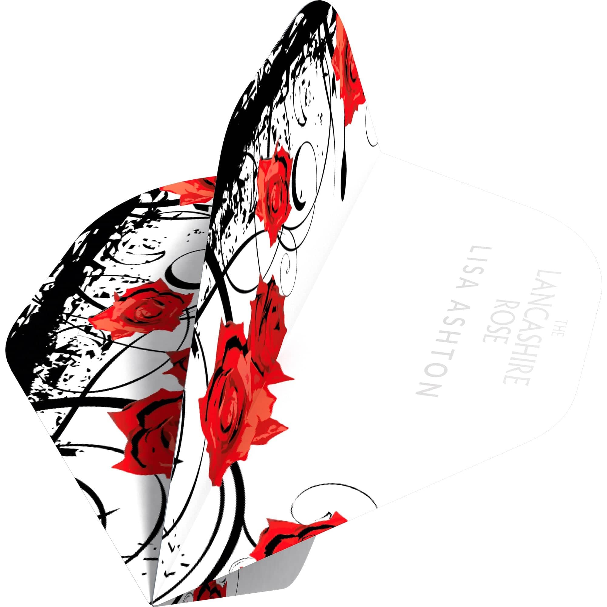 Legend Darts - Lisa Ashton Dart Flights - Std - No2 - The Lancashire Rose - Image 2