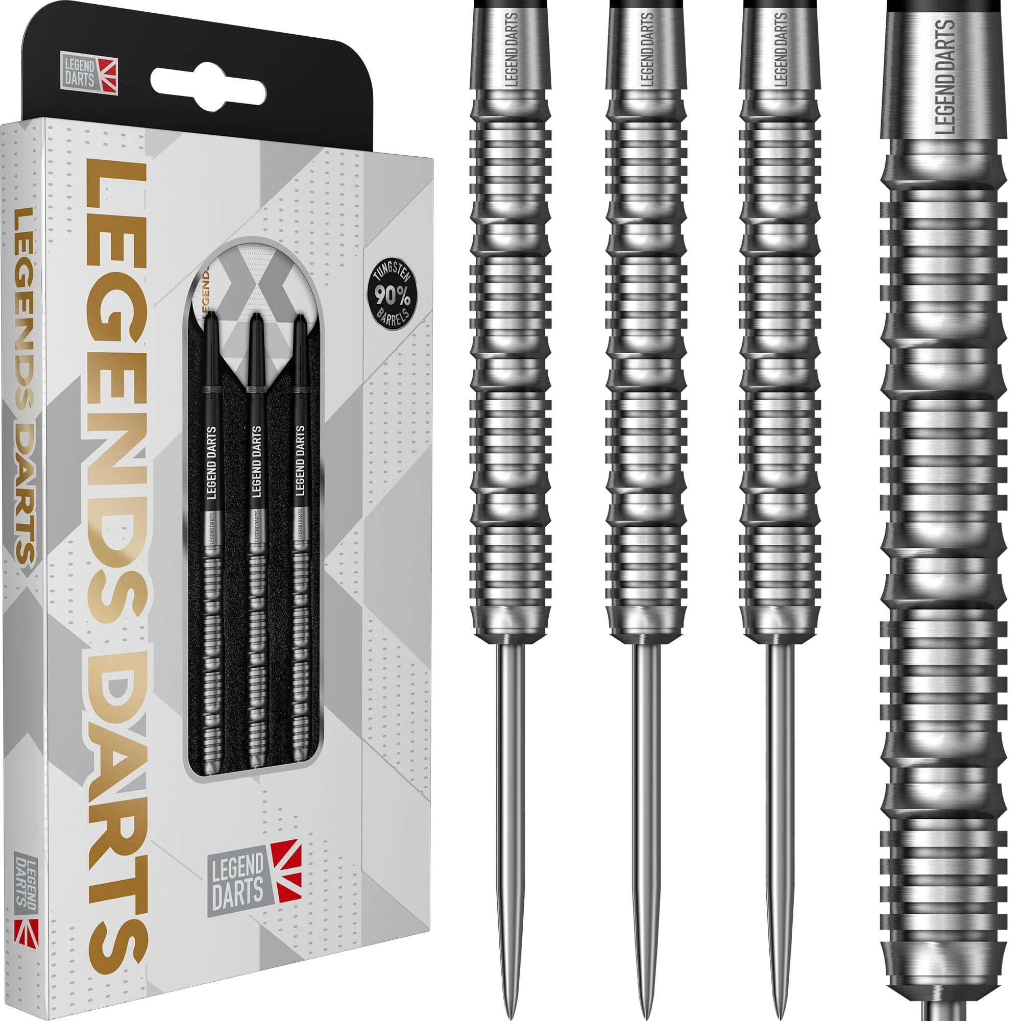 *Legend Darts - Steel Tip - 90% Tungsten - Pro Series - V17 - Quad Ring - Image 3