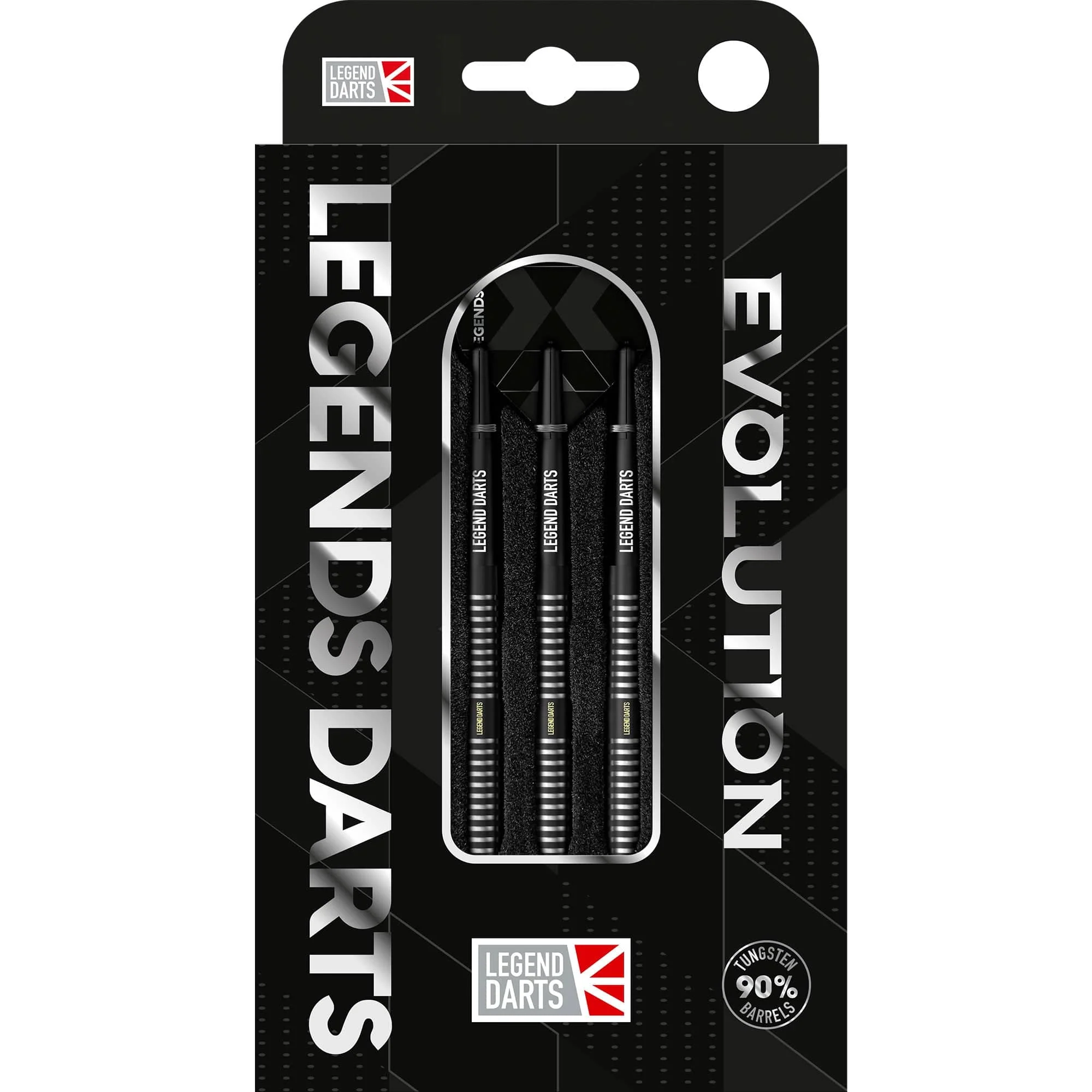 *Legend Darts - Steel Tip - Revolution Series - B14 - Black - Rear Taper - Image 3