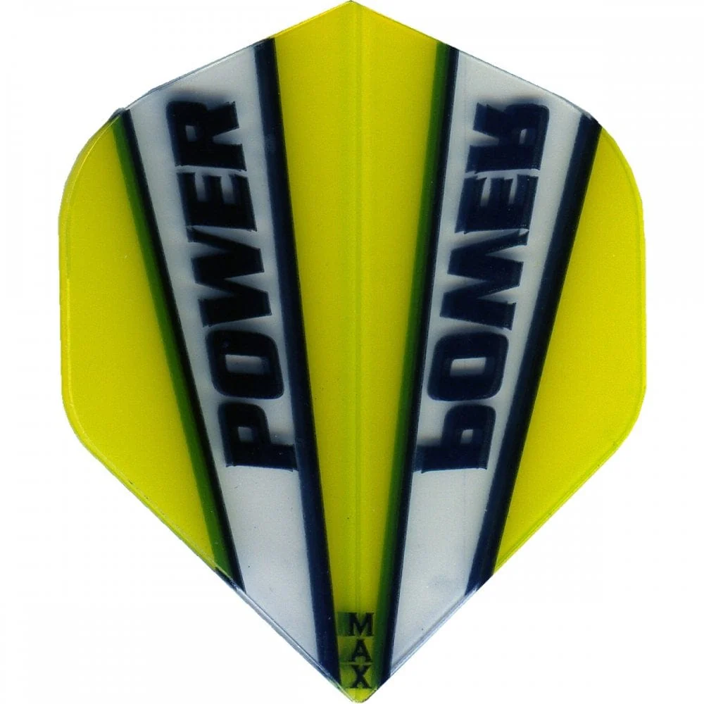 *McCoy Power Max Dart Flights - 150 Micron - No2 - Std - Transparent - Image 12
