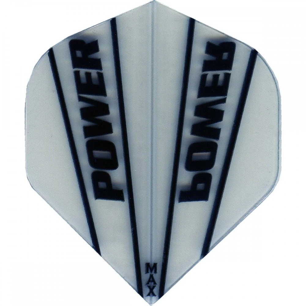 *McCoy Power Max Dart Flights - 150 Micron - No2 - Std - Transparent - Image 13
