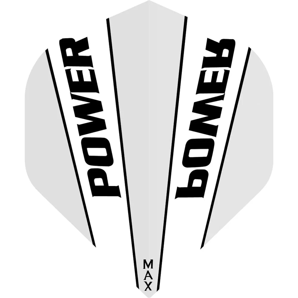 *McCoy Power Max Dart Flights - 150 Micron - No2 - Std - Transparent - Image 5