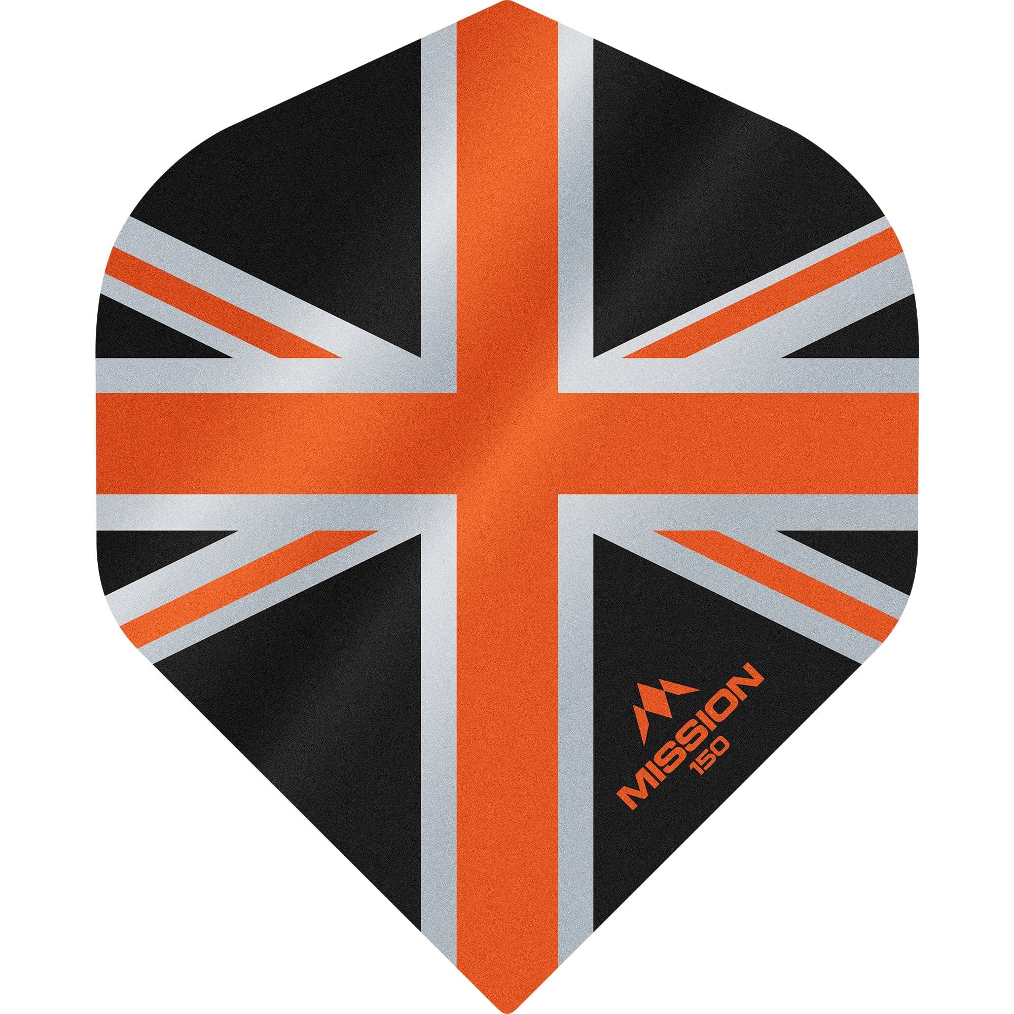 *Mission Alliance Union Jack Dart Flights - 150 - No2 - Black - Image 6