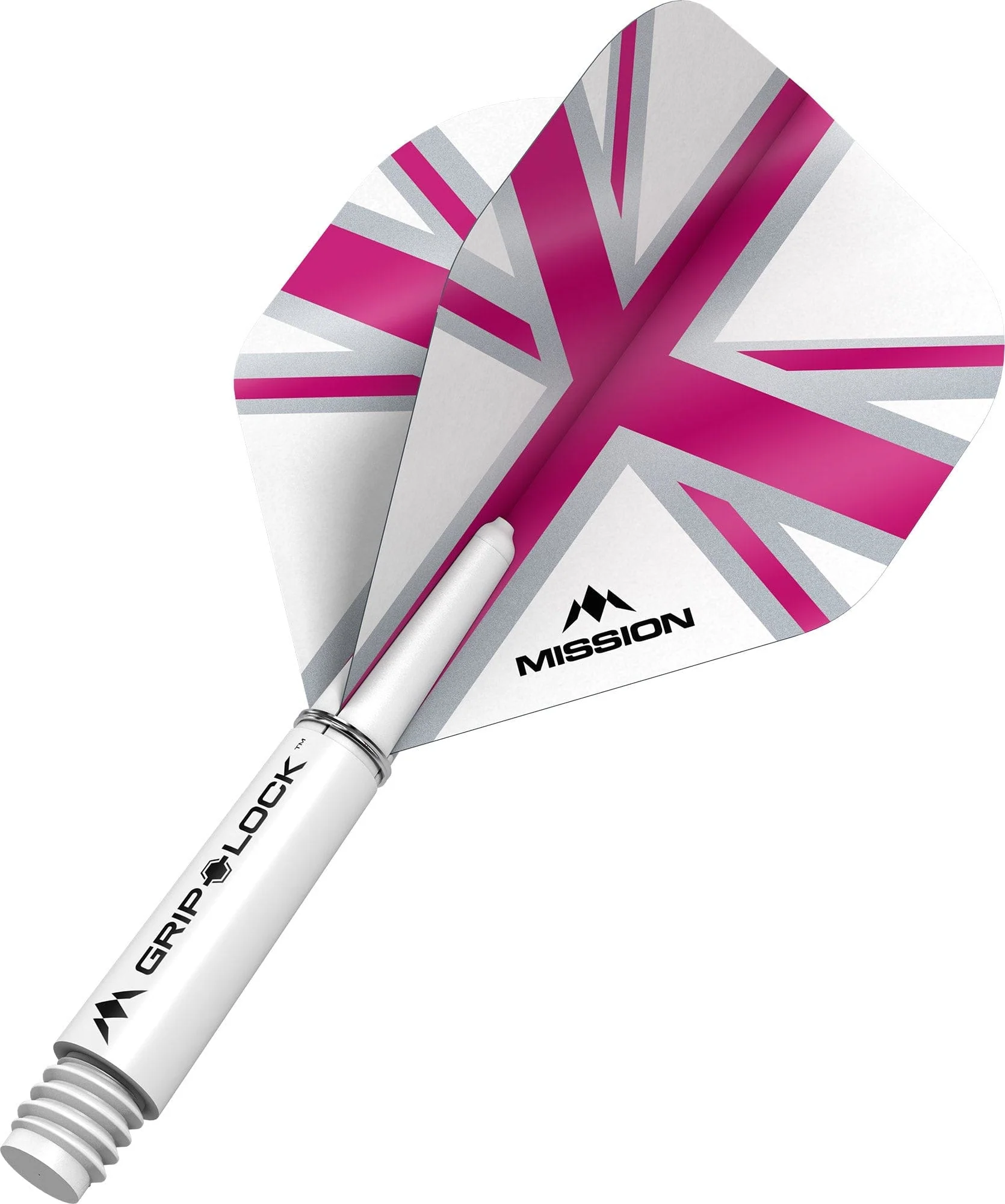 Mission Alliance White Dart Flights Combo With Griplock Shafts - Image 5