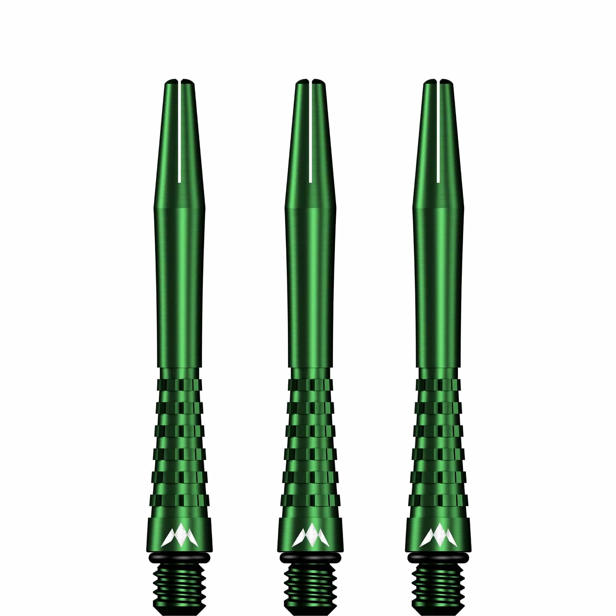 Mission Atom13 Aluminium Shafts - Anodised Metal Stems - Green - Image 3