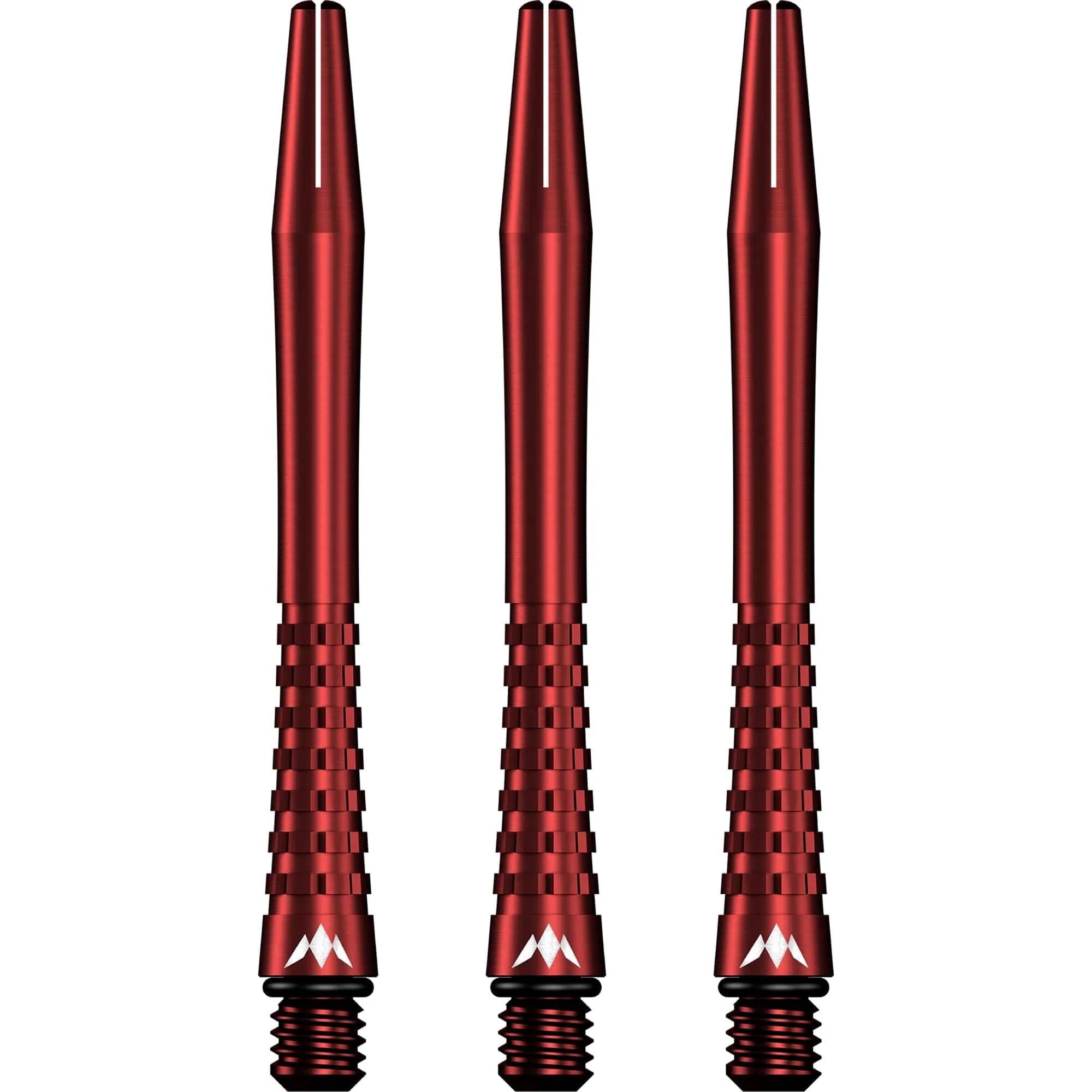 Mission Atom13 Aluminium Shafts - Anodised Metal Stems - Red - Image 2