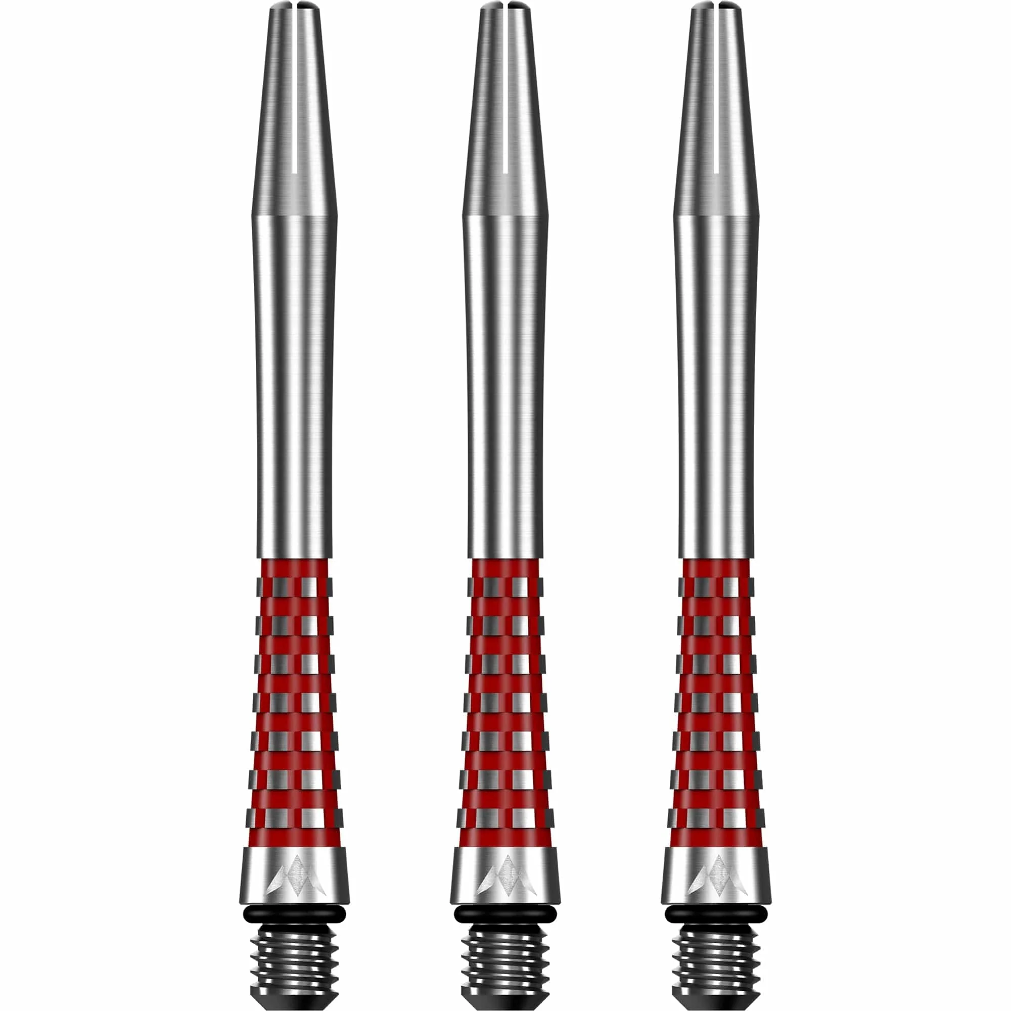 Mission Atom13 Aluminium Shafts - Natural Metal Stems - Red - Image 2