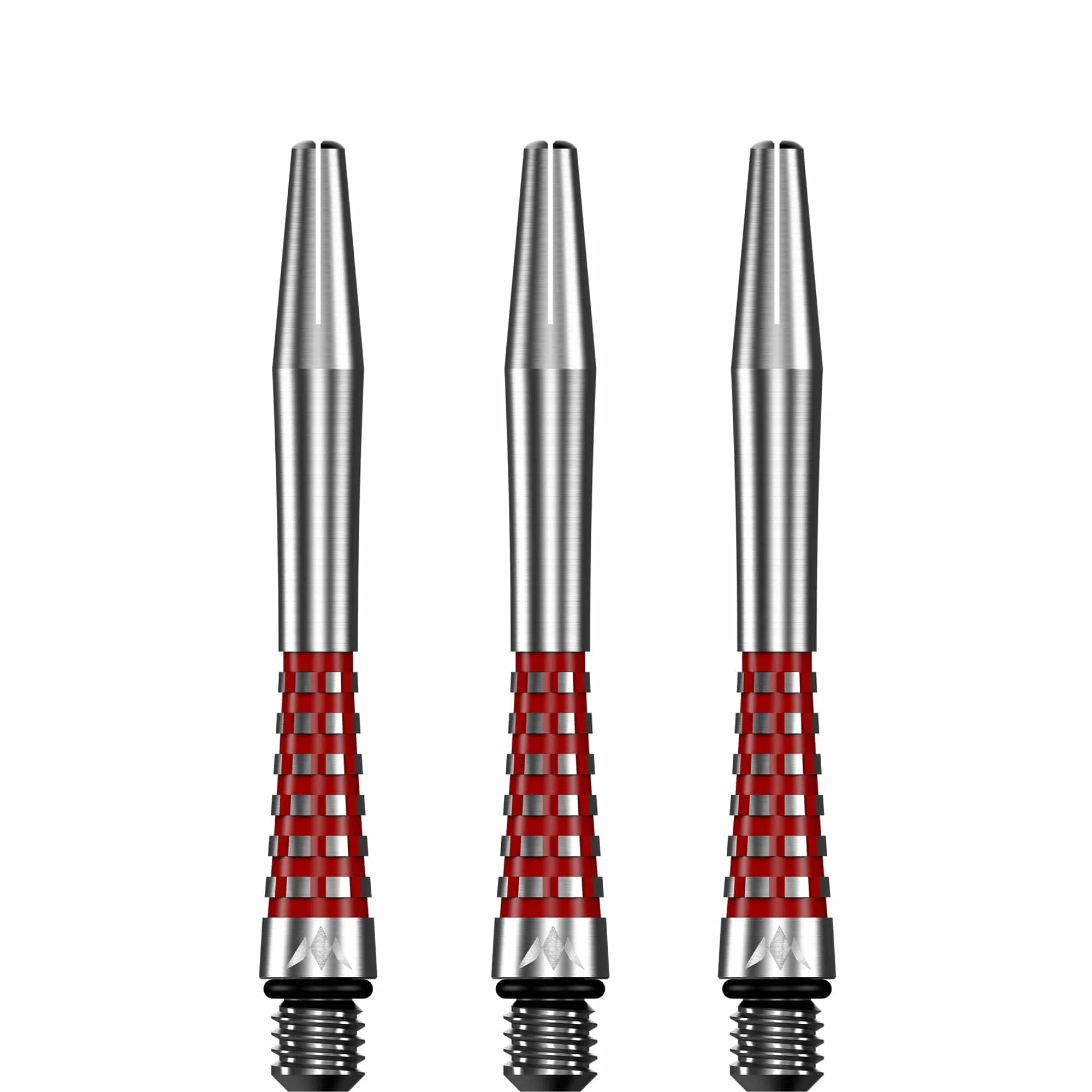 Mission Atom13 Aluminium Shafts - Natural Metal Stems - Red - Image 3