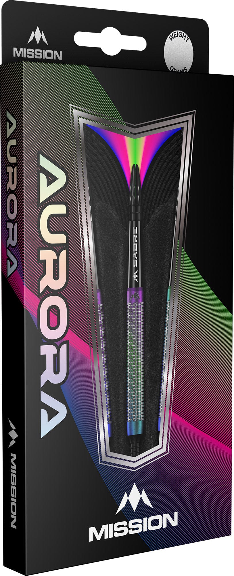 Mission Aurora Darts - Soft Tip - 90% Tungsten - Coral PVD - 18g - Image 3