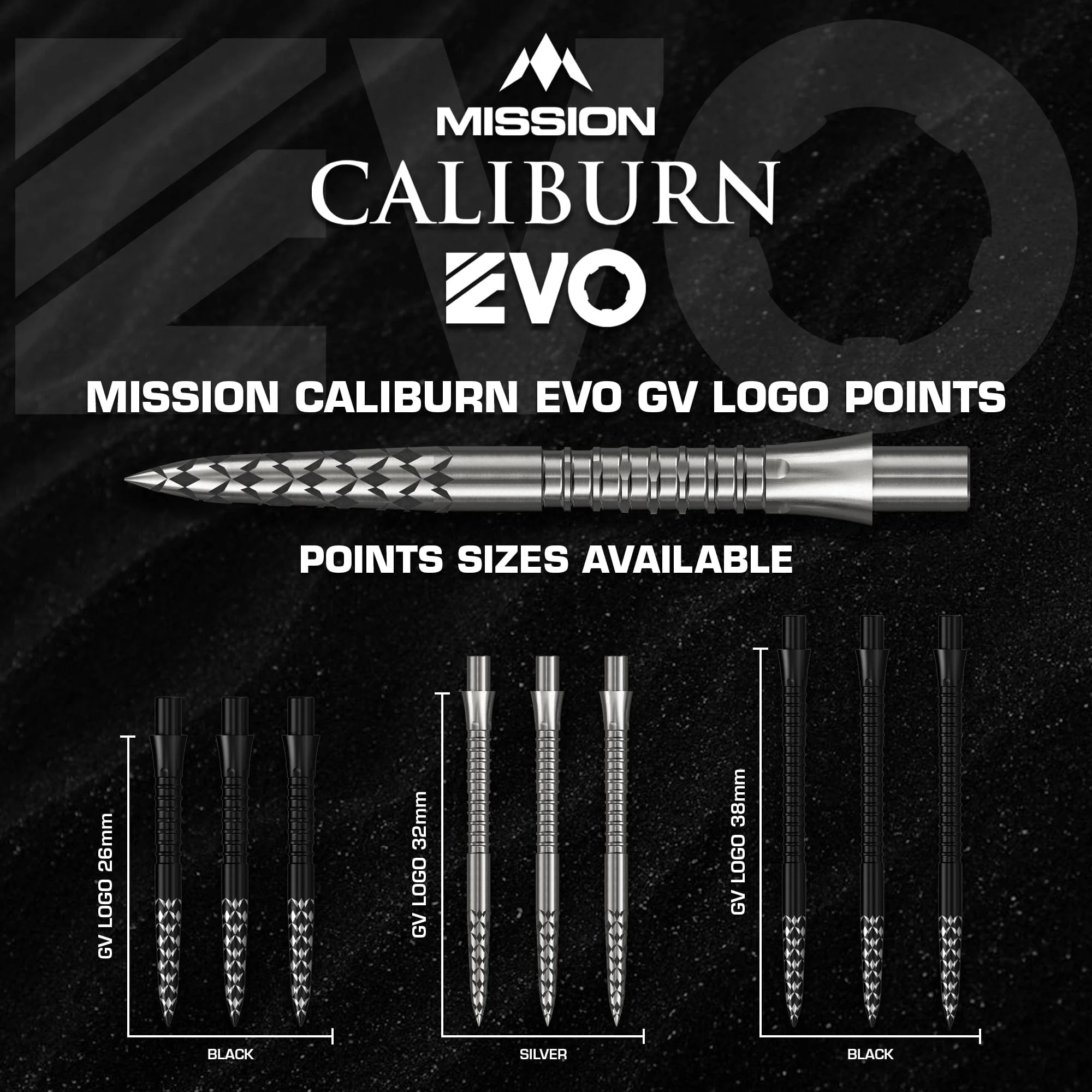 Mission Caliburn EVO Dart Points - GV-Logo - Image 4
