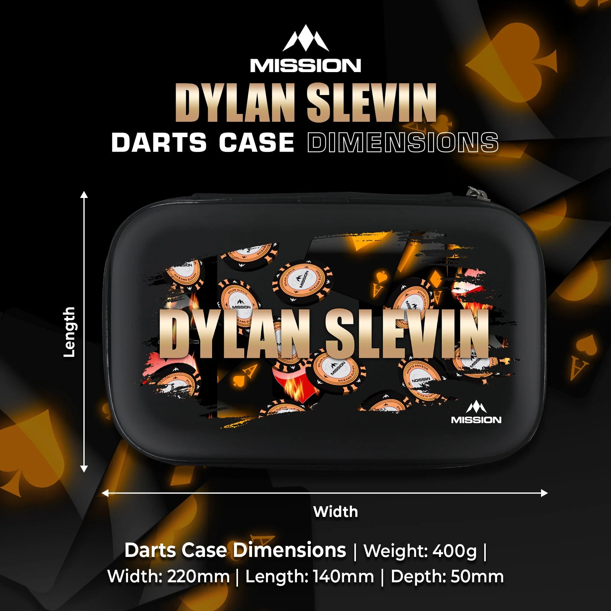Mission Darts Players- EVA Dart Case - Dylan Slevin - Image 5