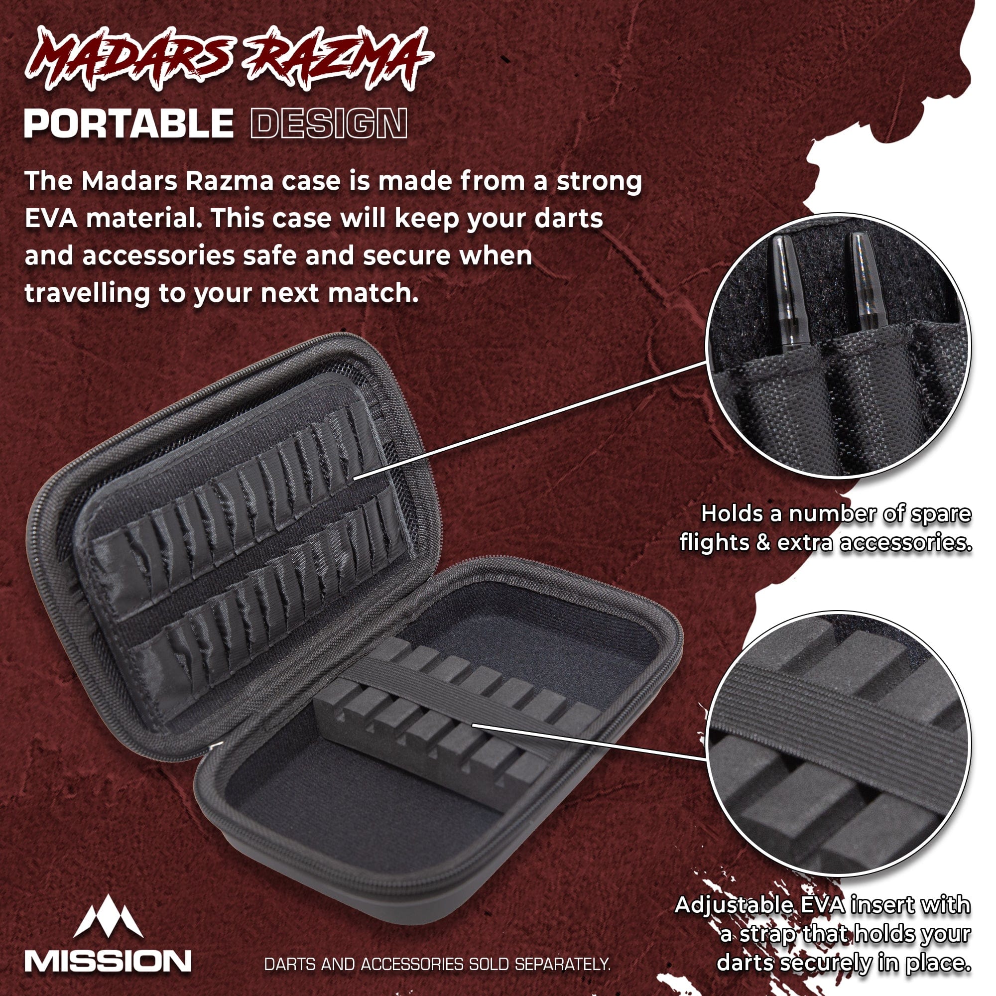 Mission Darts Players- EVA Dart Case - Madars Razma - Image 3