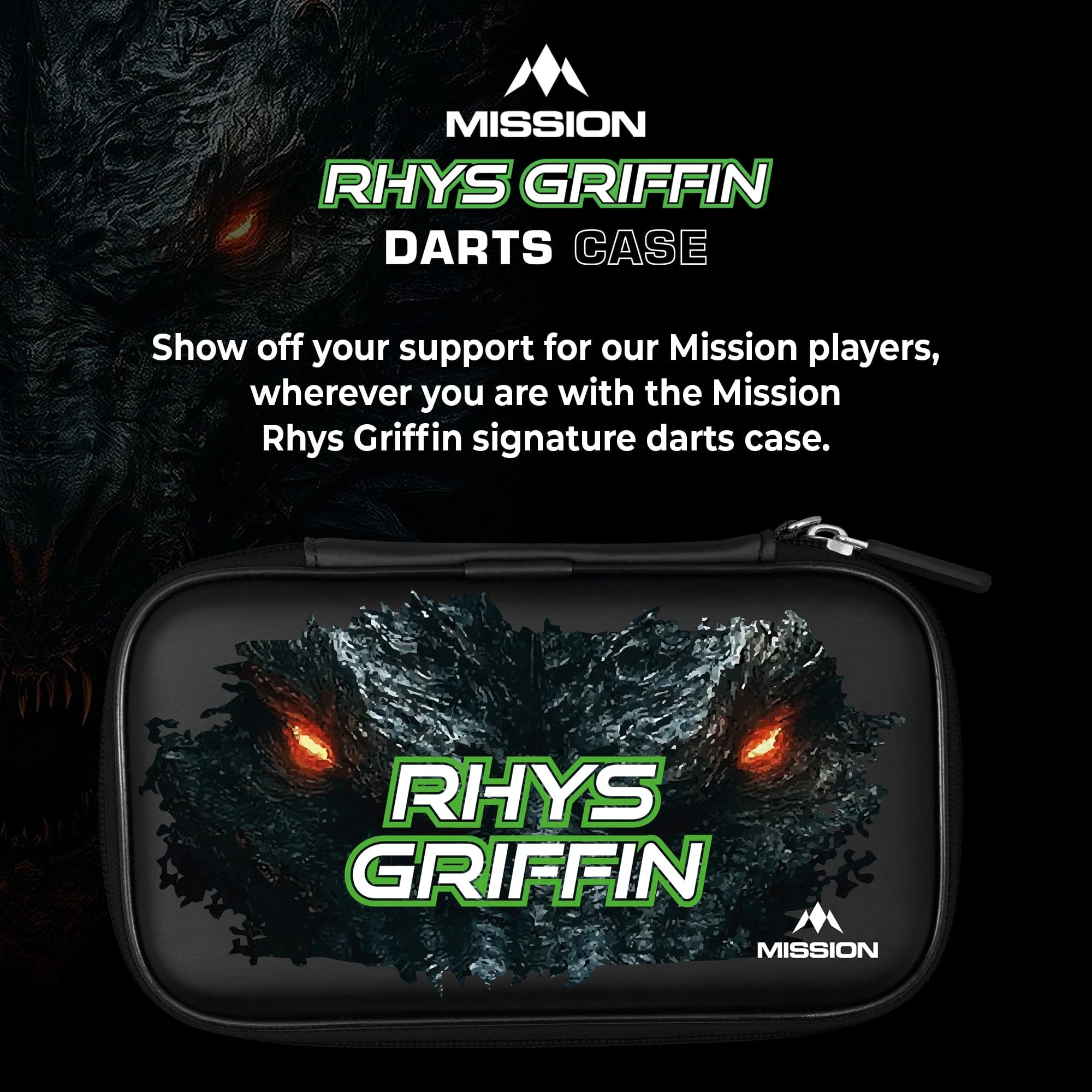 Mission Darts Players- EVA Dart Case - Rhys Griffin - Image 2