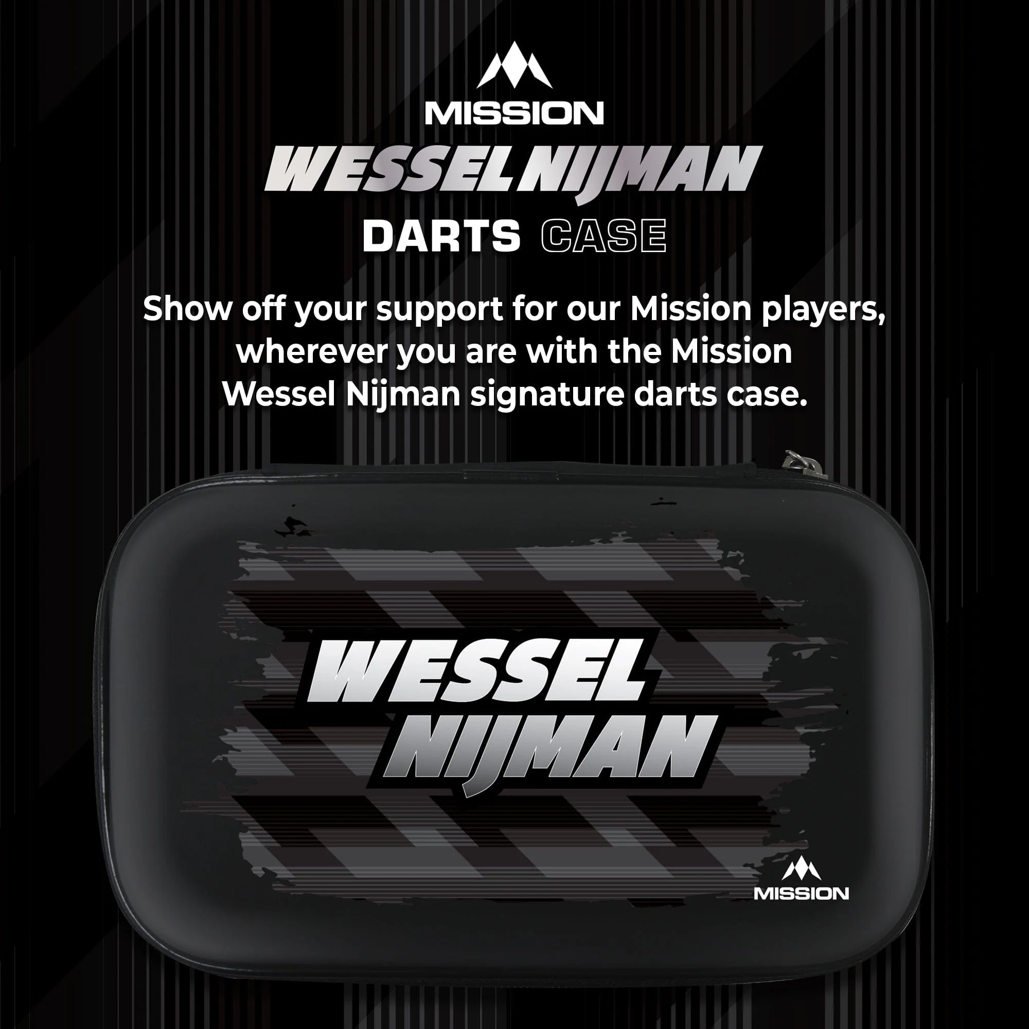 Mission Darts Players- EVA Dart Case - Wessel Nijman - Image 2