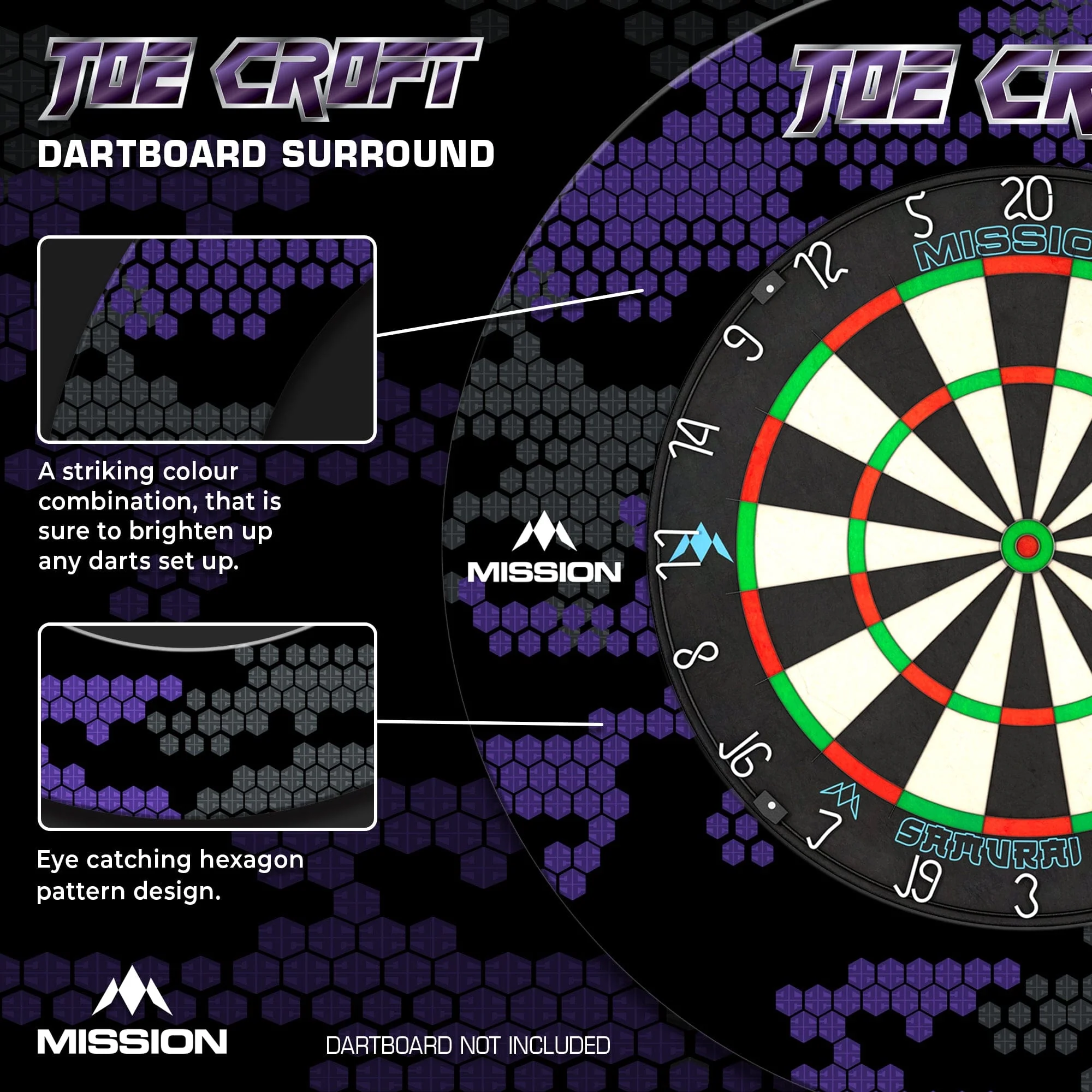 Mission Darts Players- Surround - Joe Croft - Image 5