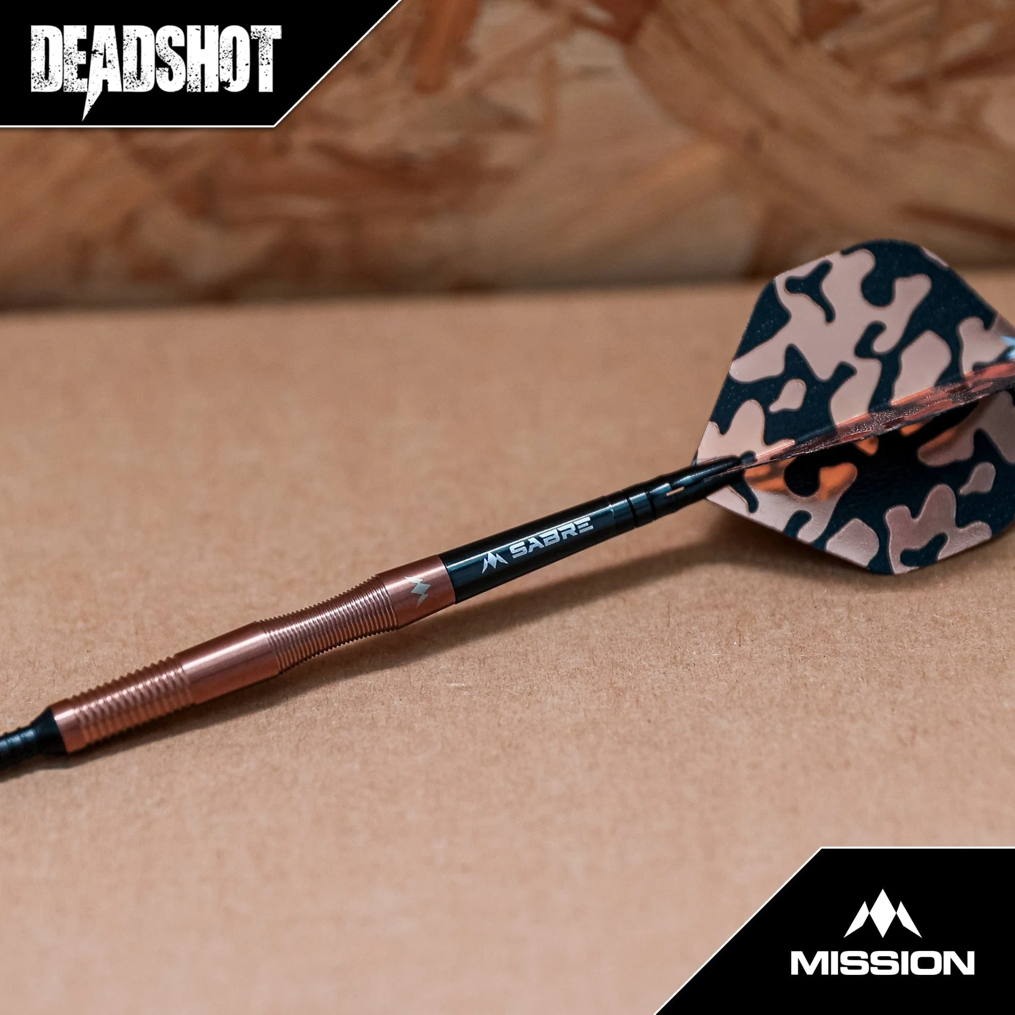 Mission Dead Shot Darts - Soft Tip - 95% Tungsten - Bronze - 19g - Image 2